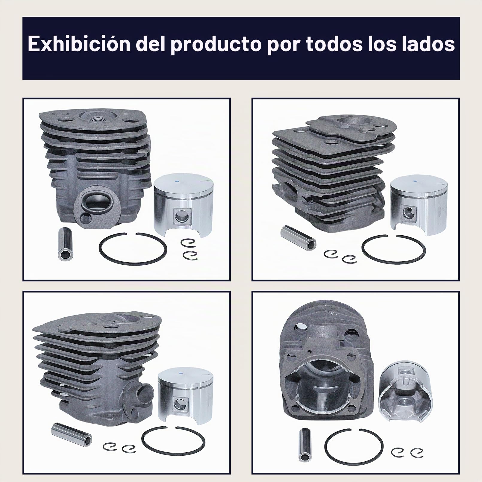 Kit de carburador de Tambor de Embrague de Cilindro, Motosierra para Husqvarna 55, 55 Rancher 51, 503609171, 505275719, 503162103, 537127901,