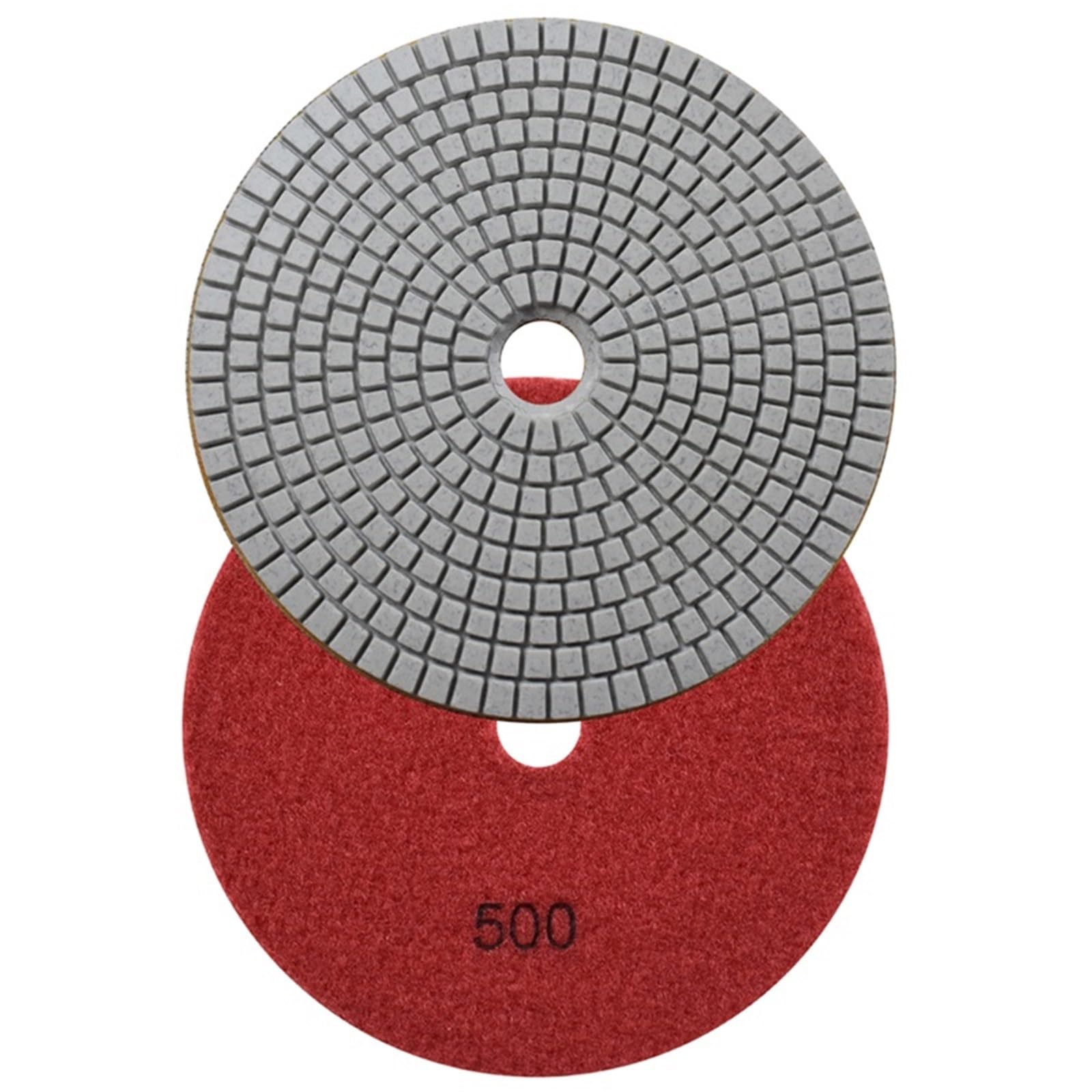 6-Zoll-Diamant-Polierpad, Nassschleifpapier for Schleifen von Beton, Stein, Marmor, Granit, Arbeitsplatte, 7 Stück