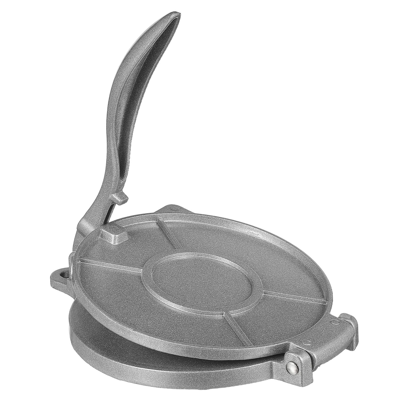 TOYANDONA Pressa per Tortillas di Forma Rotonda in Alluminio Macchina per Tortillas di Mais e Farina Resistente e Antiruggine per Dare Forma Cibo in Cucina
