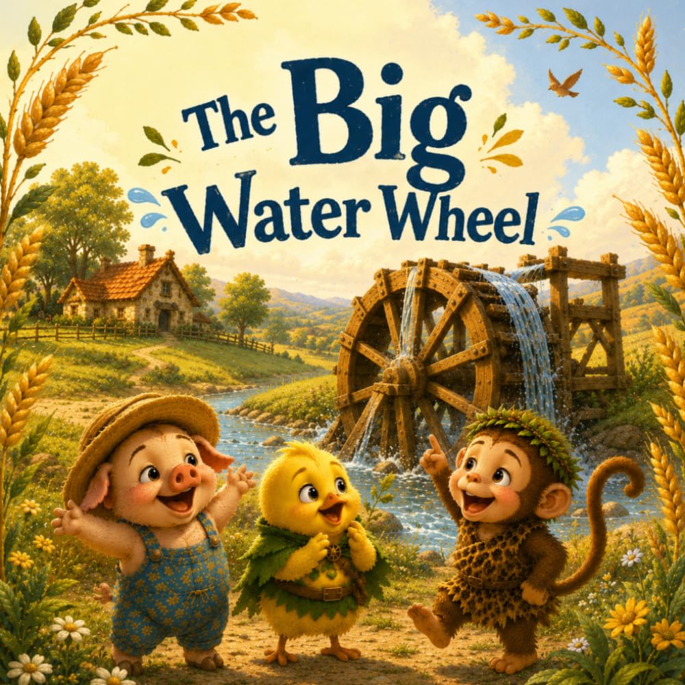 The Big Water Wheel: Libby, Gobo, & Milo in Happy Valley - Original Stories about Teamwork, Hard work, and Never Giving Up