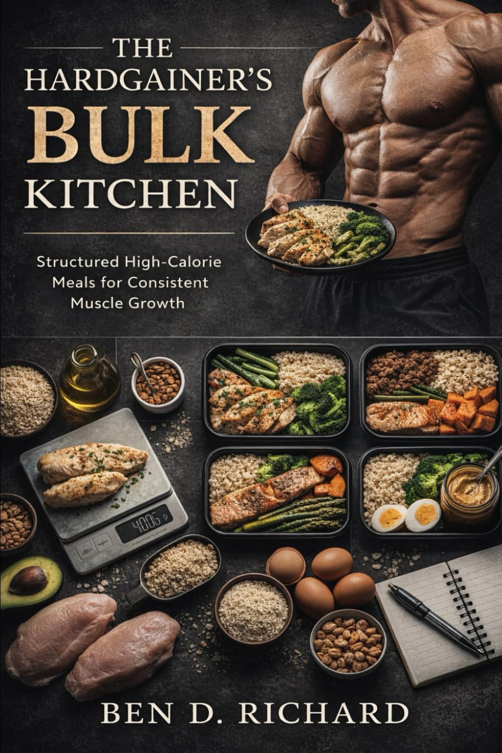 The Hardgainer’s Bulk Kitchen: Structured High-Calorie Meals for Consistent Muscle Growth