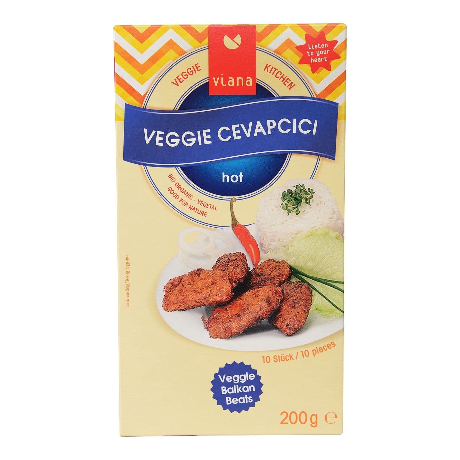 Viana Veggie Cevapcici (Cevapi veganos) 200g