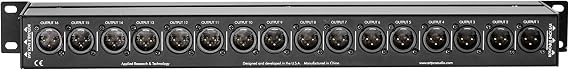 ART P16 XLR Balanced Patchbay