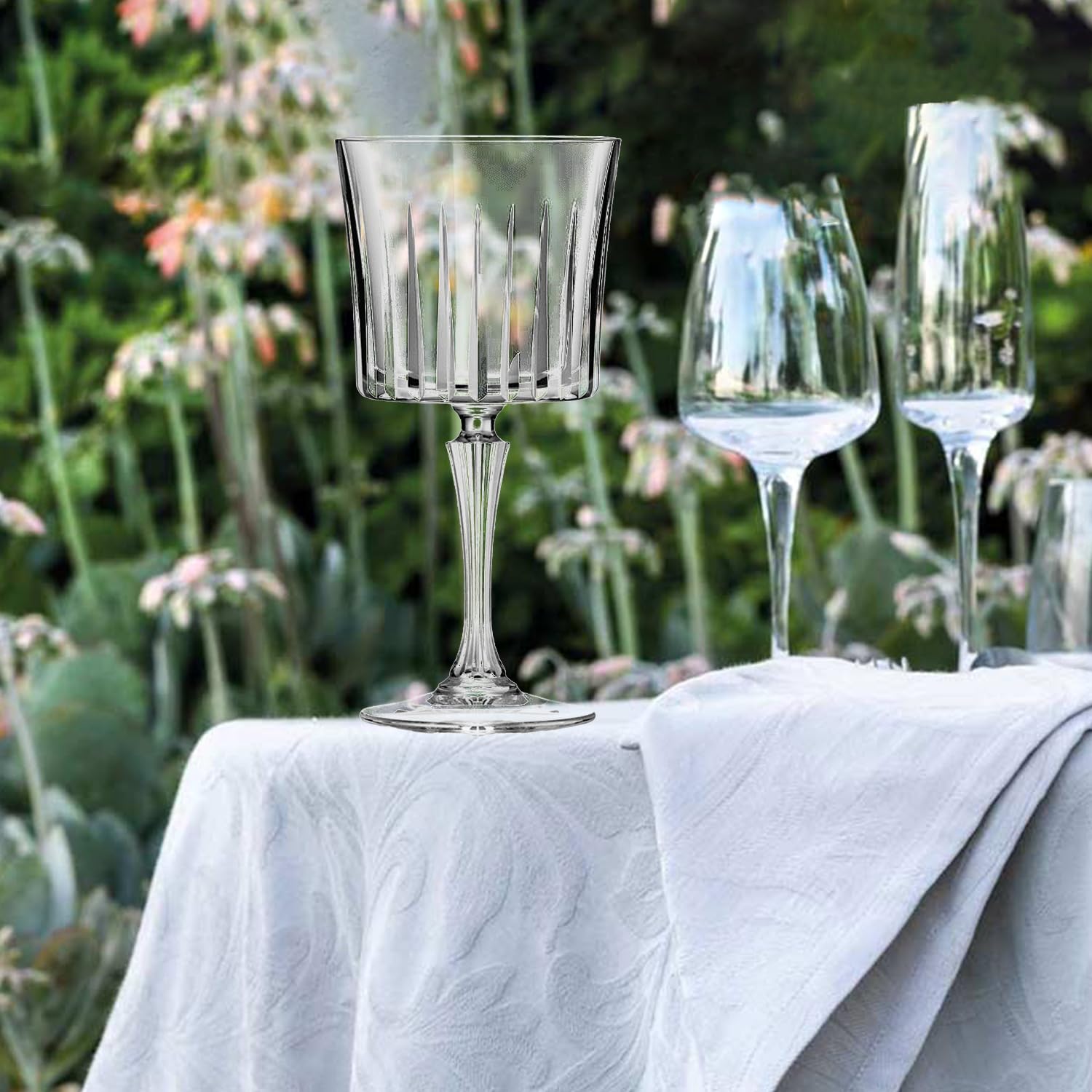 RCR Cristalleria Italiana RCR Lot de 4 verres à pied TIMELESS COCKTAIL, 100% Made in Italy, Capacité 50 cl