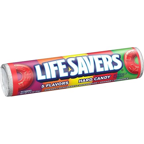 Miniatura 3 de LIFE SAVERS - Caramelo duro de 5 sabores a granel, 1.14 onzas (10 paquetes individuales) (paquete de 10)