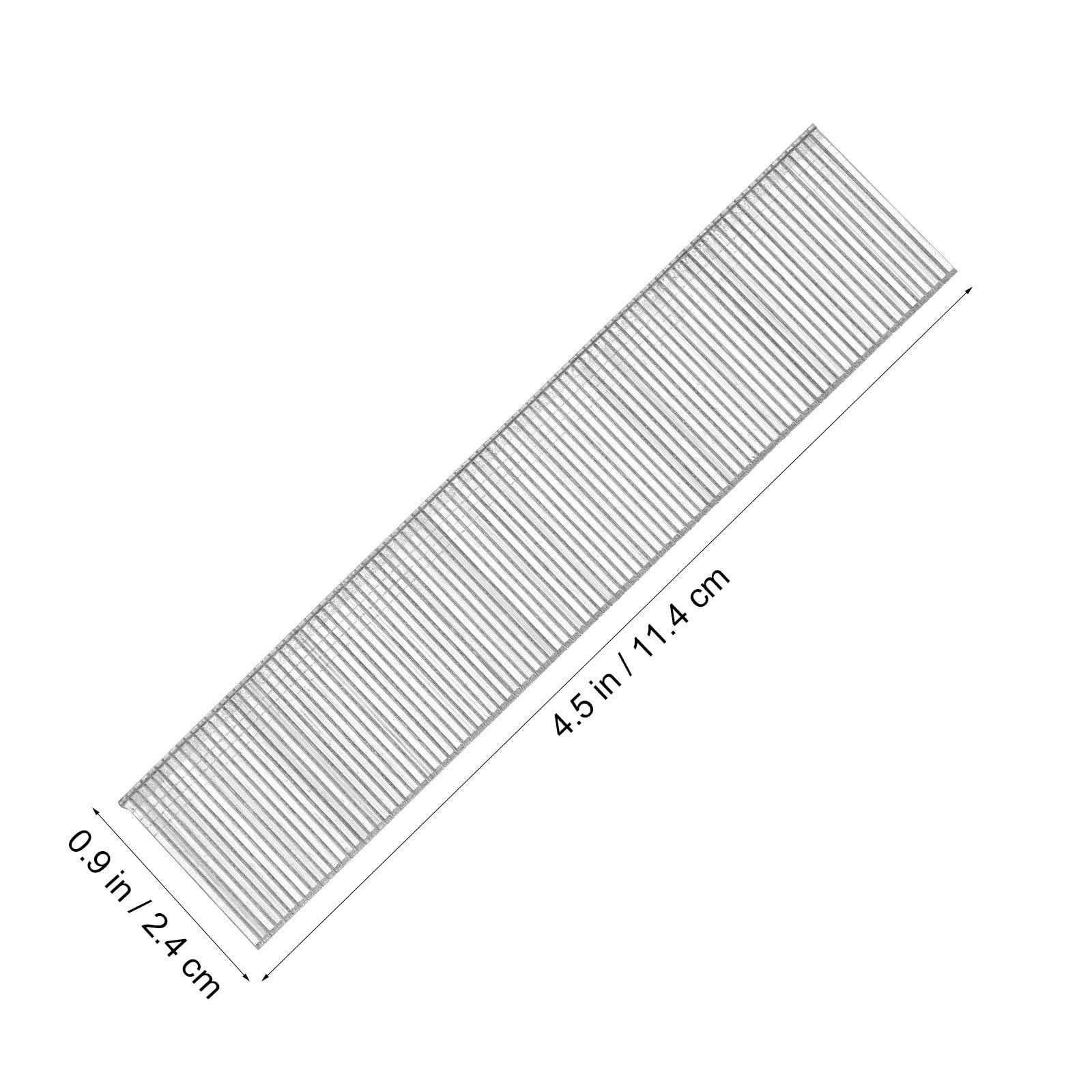 PRETYZOOM Clavos de Acero para Carpintería y Molduras, Alta Resistencia y Control de Precisión, 2 Cajas, Color Plata, Ideales para Profesionales