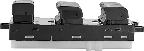 Miniatura 3 de Interruptor de ventana eléctrica para Nissan Frontier Crew Cab 2007-2015. Interruptor maestro de vidrios de control lateral del conductor. Sustituye