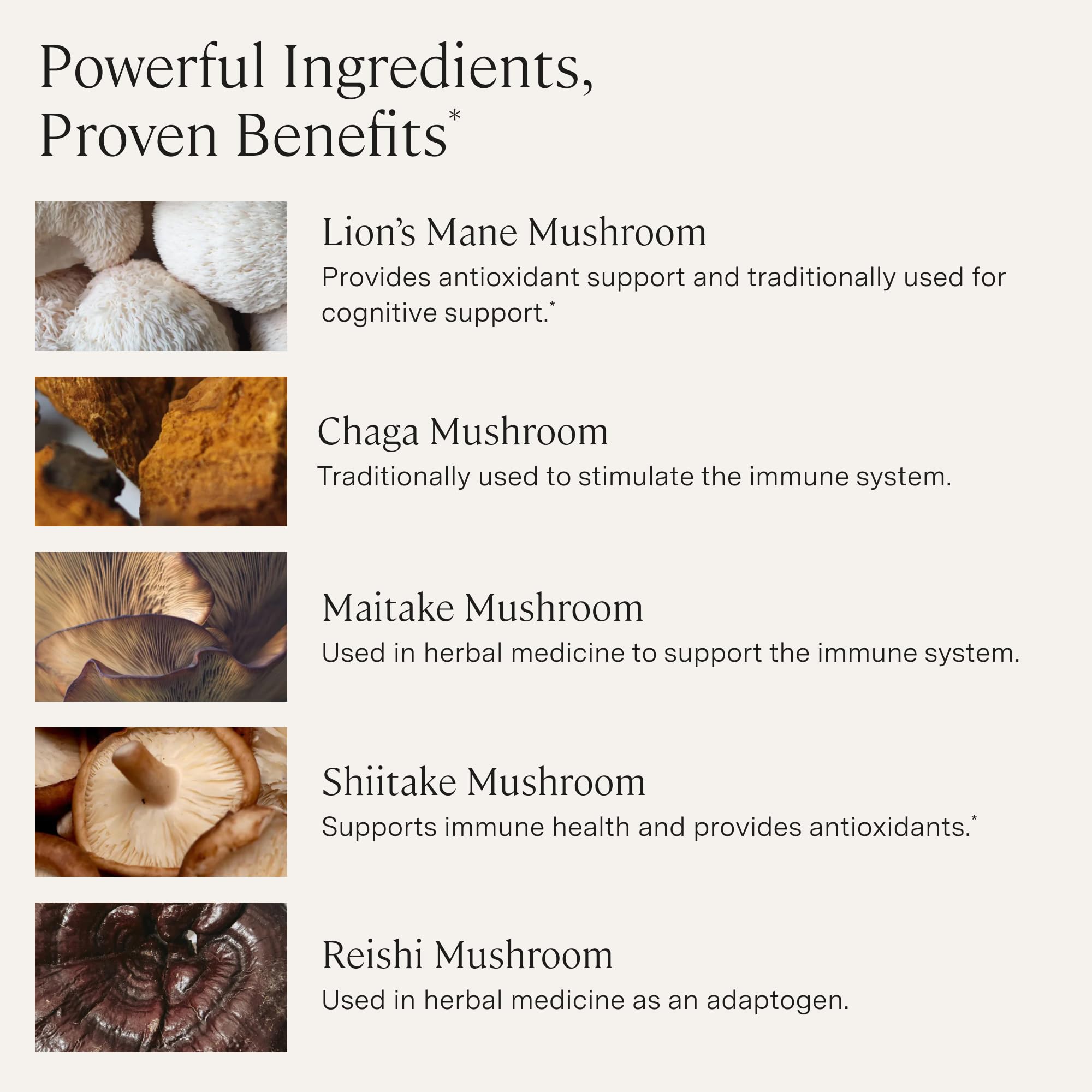 Stonehenge Health Dynamic Mushrooms® | Lions Mane+ Brain, Memory, Focus — Amazon image 3