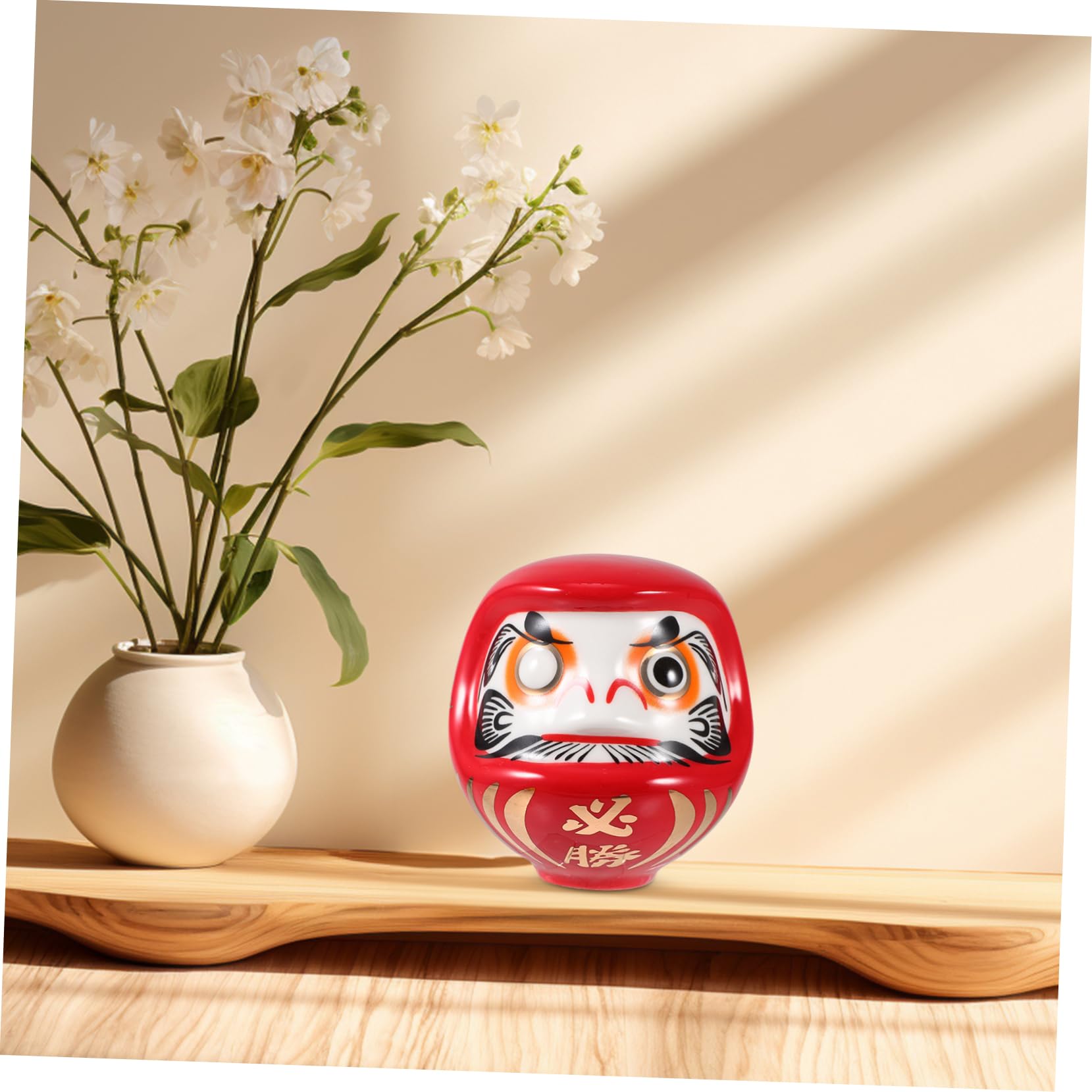 Amazon.co.jp: AOKWAWALIY 達磨飾り 良い男の 福だるまがぐらつく 善人