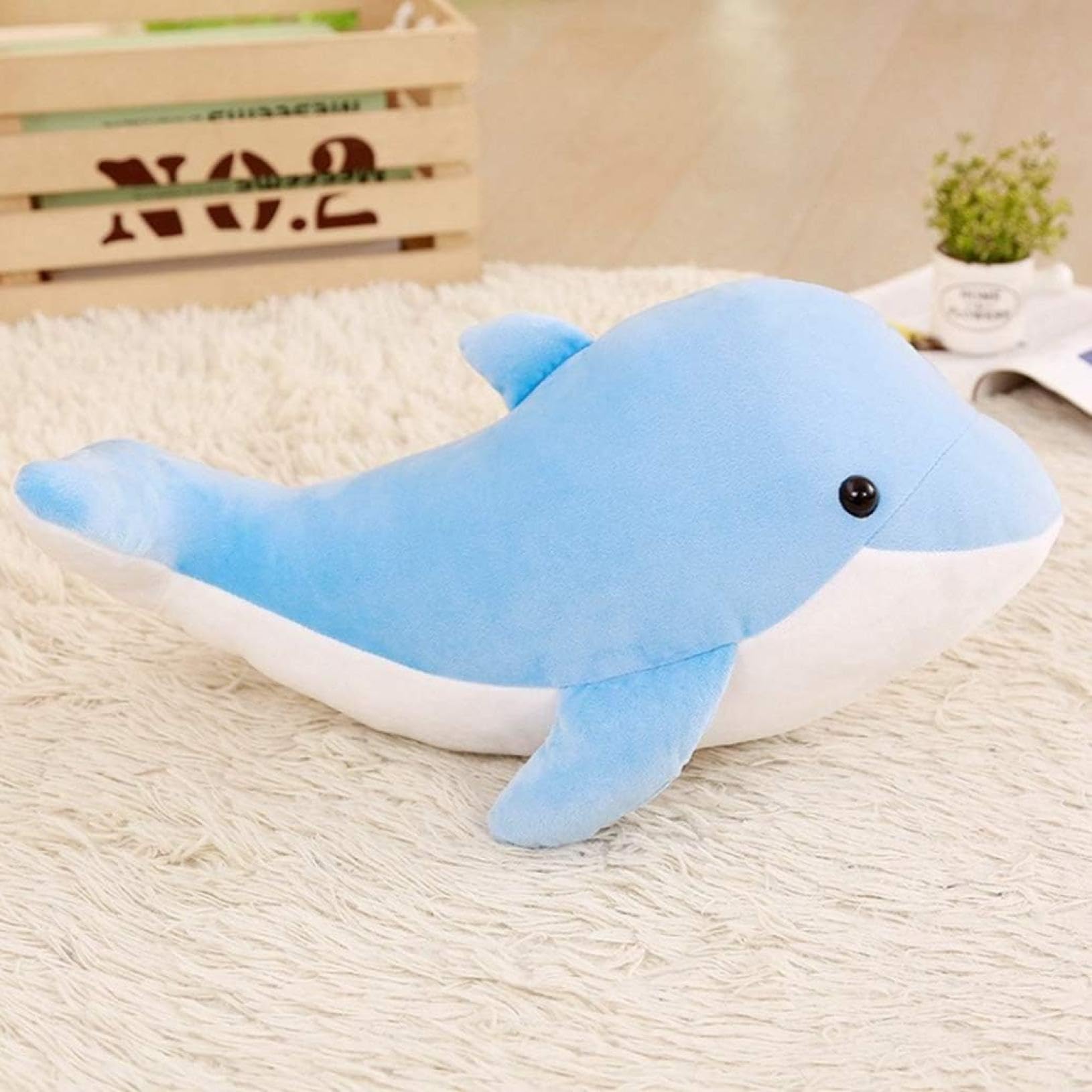 Amazon｜抱き枕 イルカ ぬいぐるみ ふわふわ 柔らかい かわいい 大きい