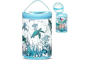 Vera Bradley Ditty Bag: Sea Turtle Splash of Color