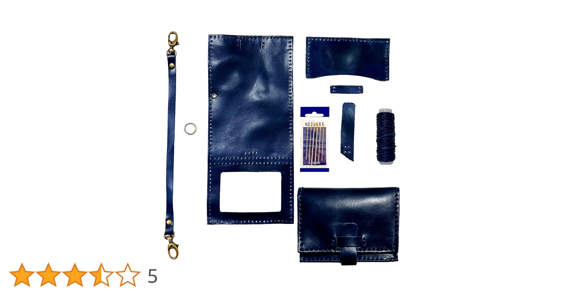 Amazon.co.jp: [3world] レザークラフト おためし入門 キット パス