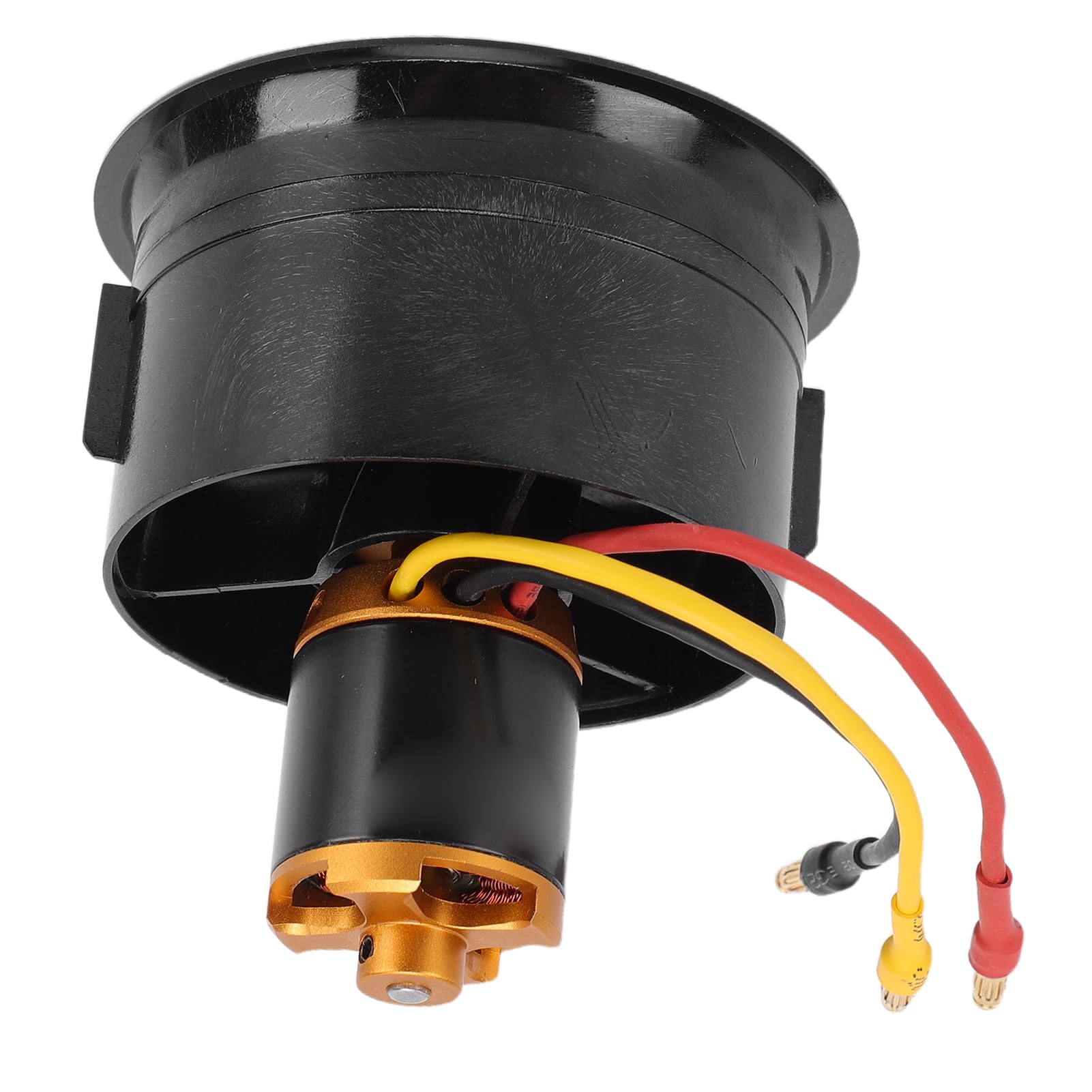 Wentylator Kanałowy 64 Mm z 12 łopatkami, Jednostka EDF 2900 KV z Odpornym na Ciepło Silnikiem Outrunner, Konstrukcja z Tworzywa Sztucznego ze Stopu Aluminium i Miedzi, Zrównoważony