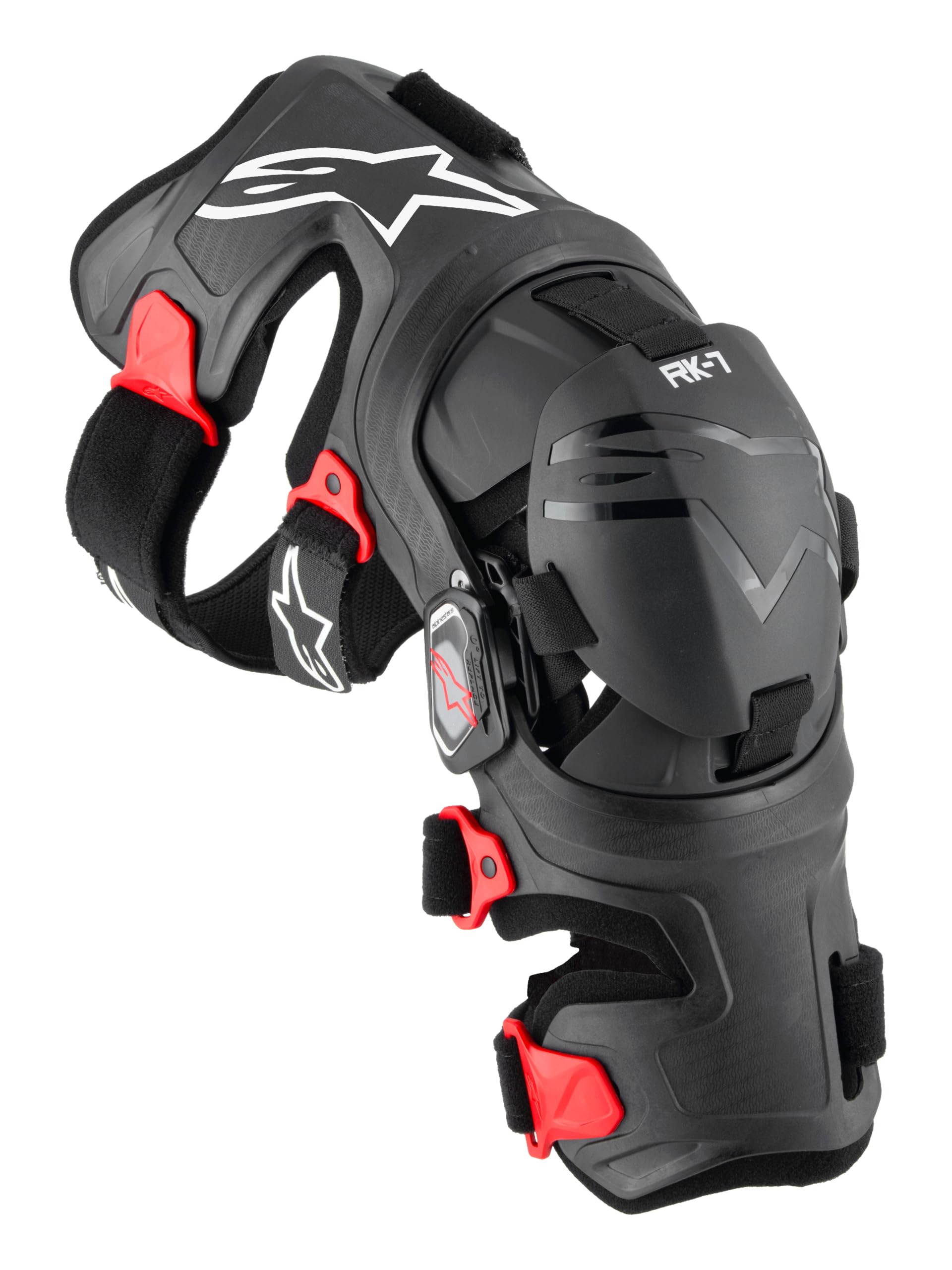 Alpinestars RK-7 Plasma Ginocchiere, nero/rosso, M