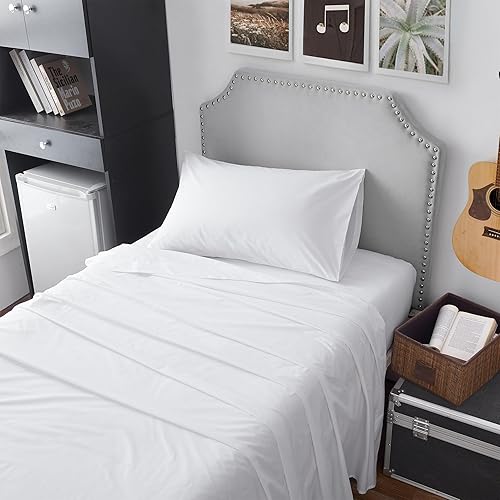 Miniatura 2 de Byourbed Sassi di Matera - Juego de sábanas tamaño King 100% algodón hecho en Italia, color blanco italiano clásico