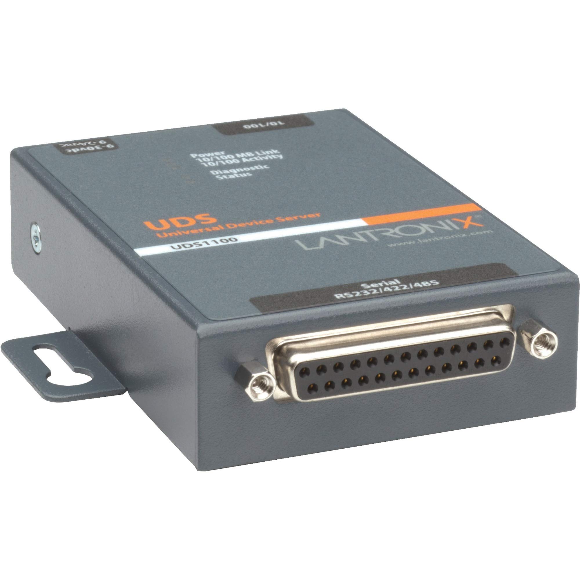 Lantronix Device Networking Ud1100002-01 Device Server 1prt 10/100 Rs232/422/485