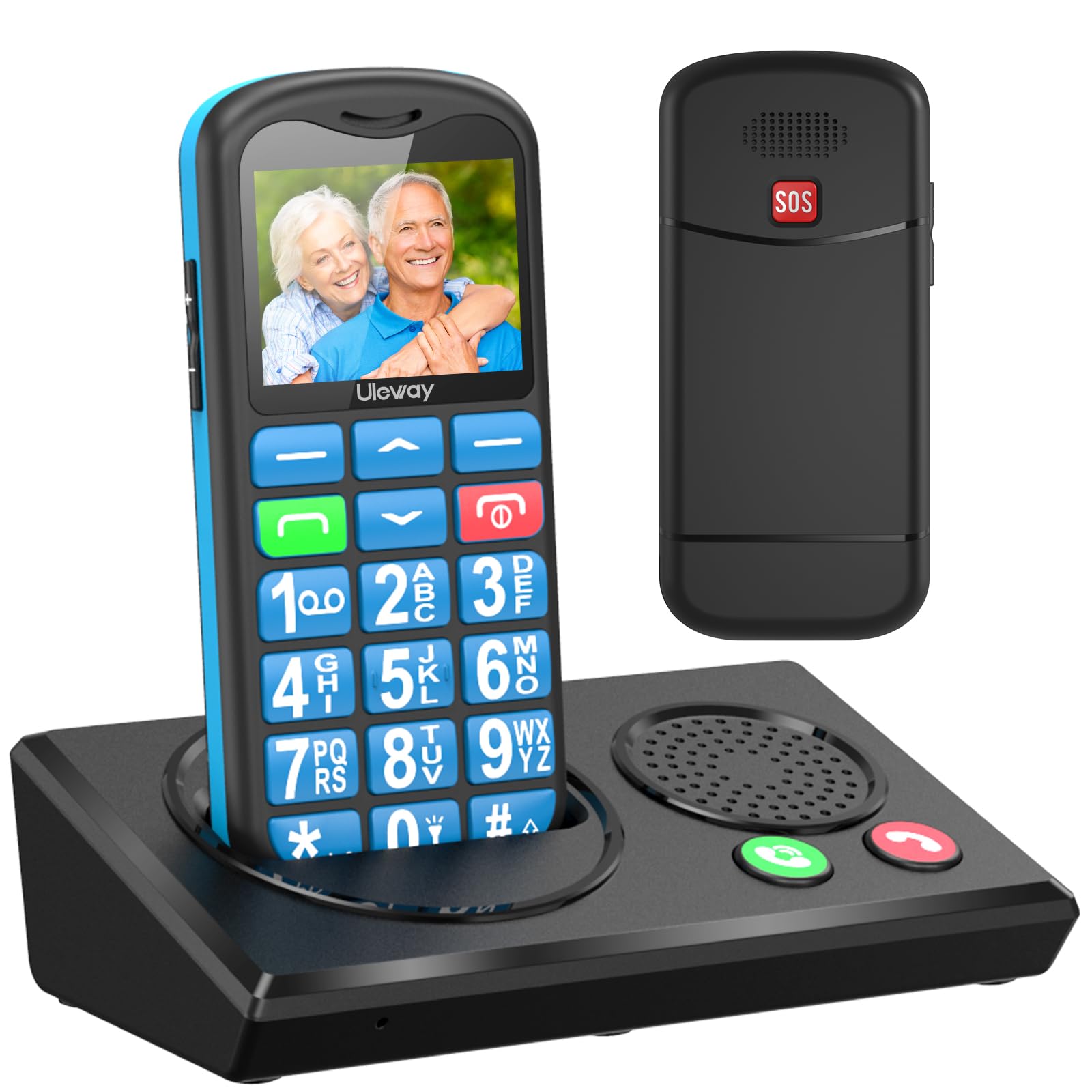 T185 4G mobiele telefoon zonder abonnement, met dual-simslot, 1,8 inch