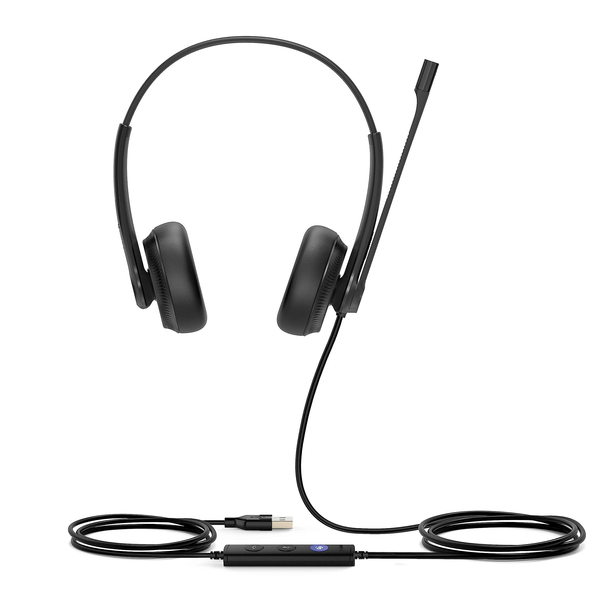 YEALINK UH34 Dual Teams Koptelefoon Zwart YEALINK UH34 Dual Teams Koptelefoon Zwart
