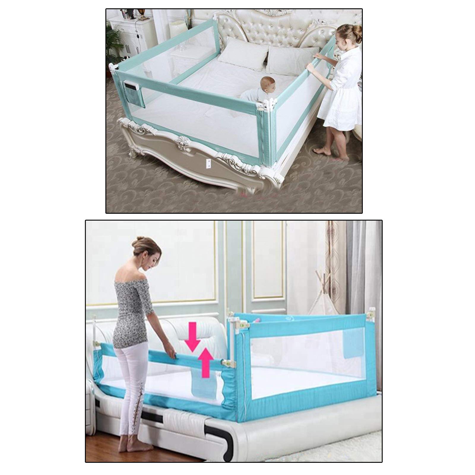 Buy SAFEOKID Defendify Fully Foldable Bed Rail Guard with 1 Year