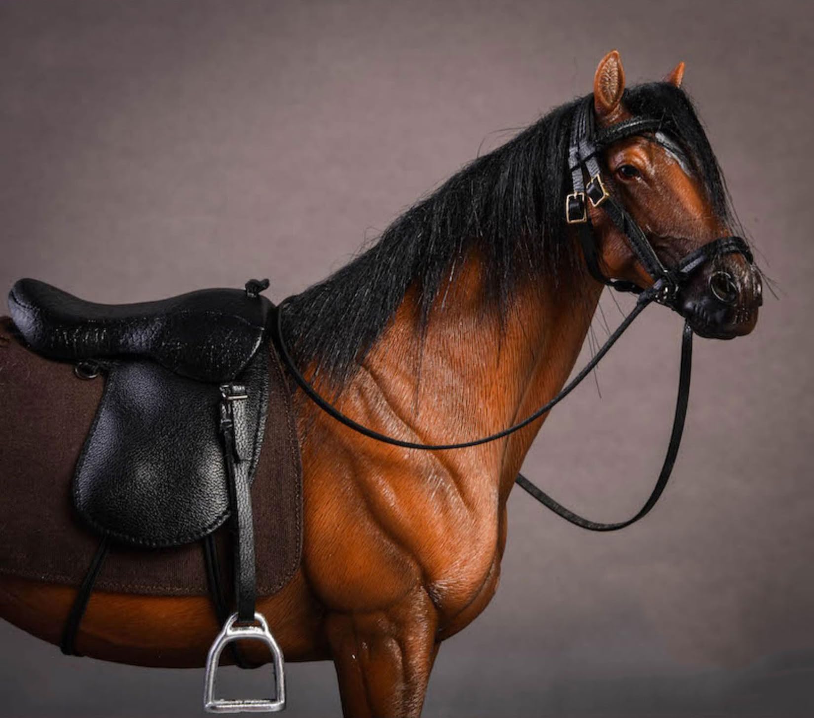 Amazon.co.jp: 1/12 サイズ ホース 馬 競走馬 ハノーファー