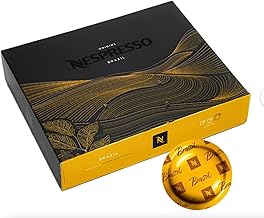 Nespresso - Espresso origin brazil pro coffee 50 capsules ,new. for gemini , zenius , aguila coffee machines