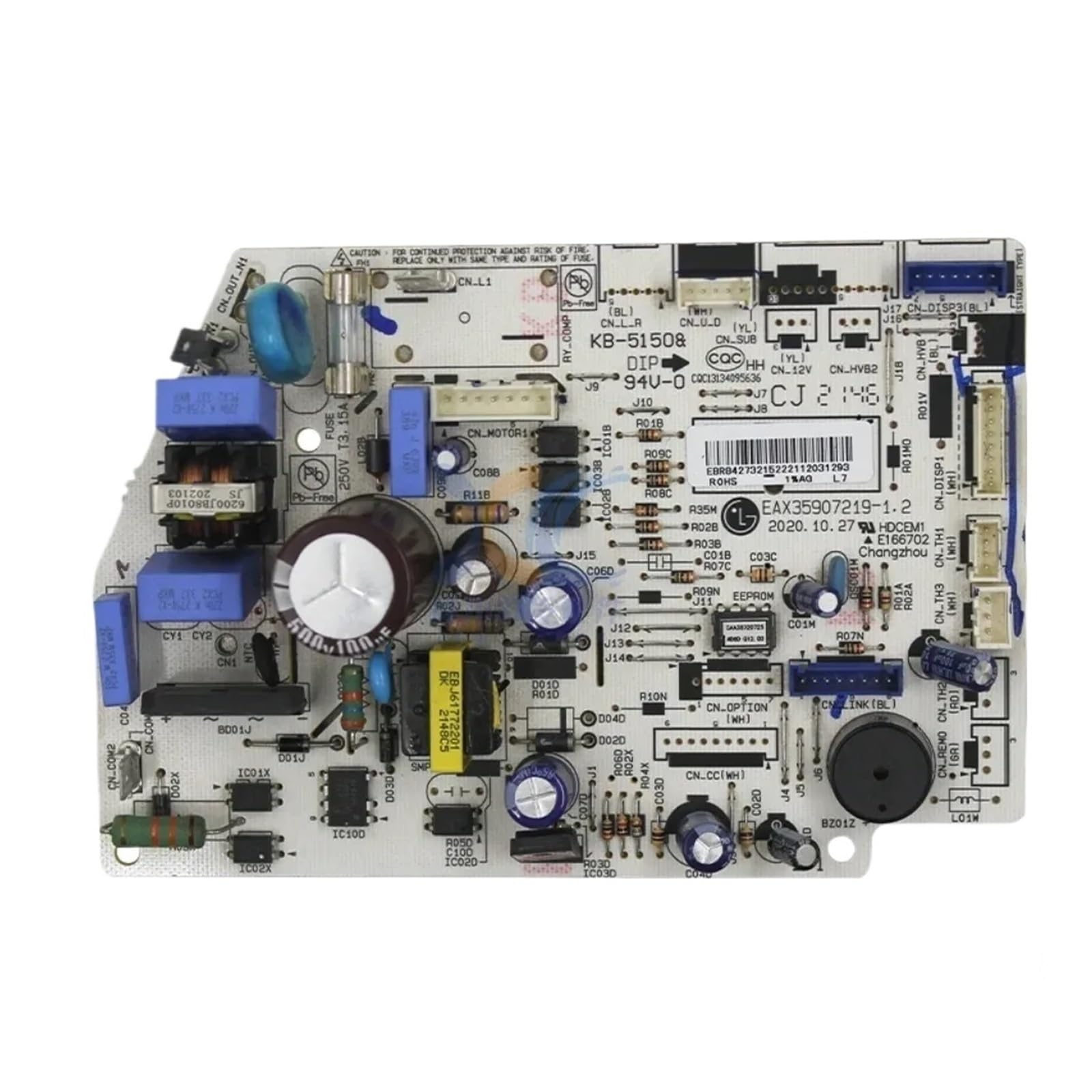 X Psblty One Color Eax35907219-1.2 Indoor Unit Control Board，Compatible For Lg ，Air Conditioner Circuit Pcb Conditioning Parts Air Accessories Inverter Assembly