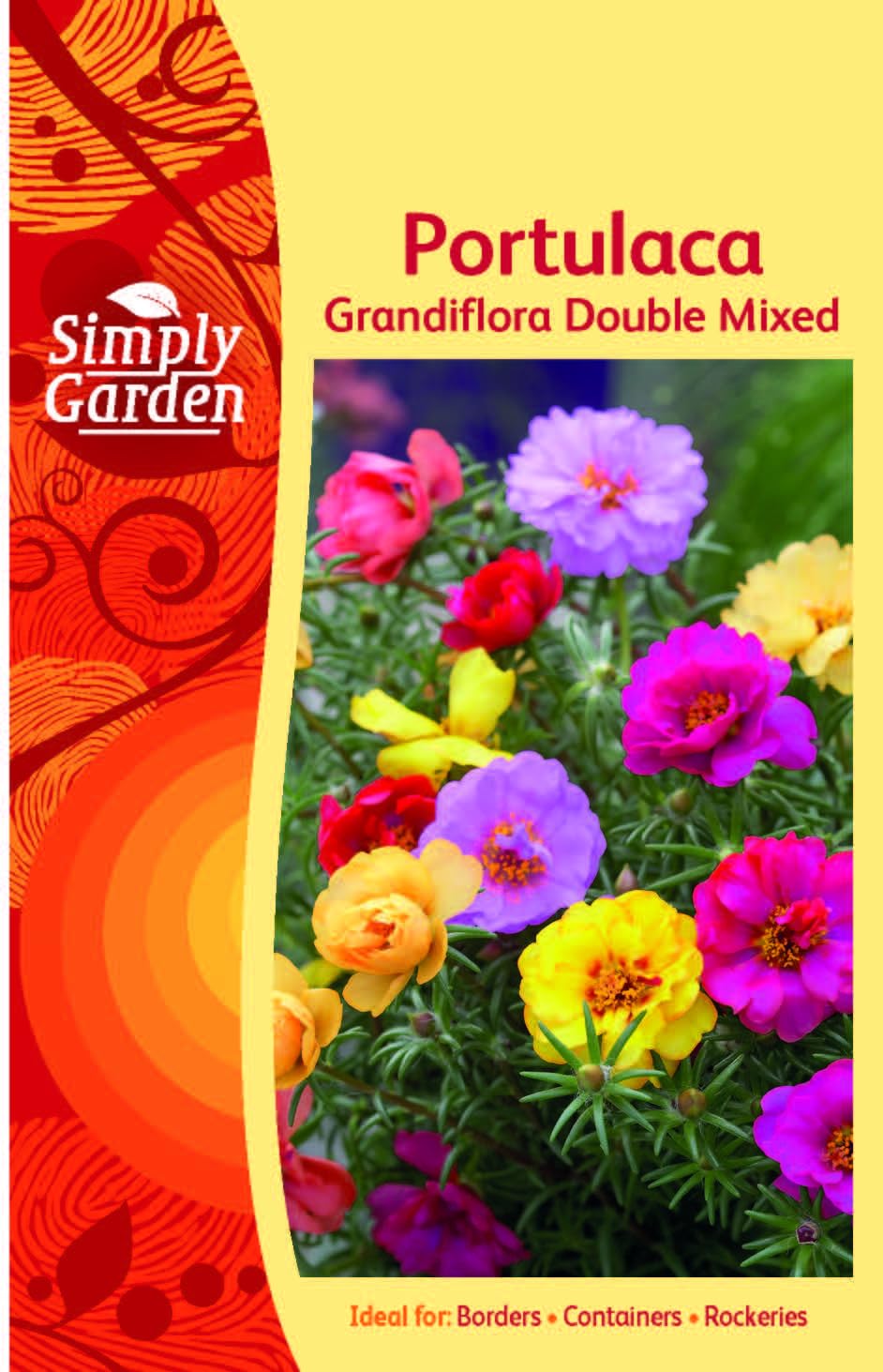 Simply Garden Marigold French Dwarf Double Mixed Seeds Grow Your Own Flowers - 1
