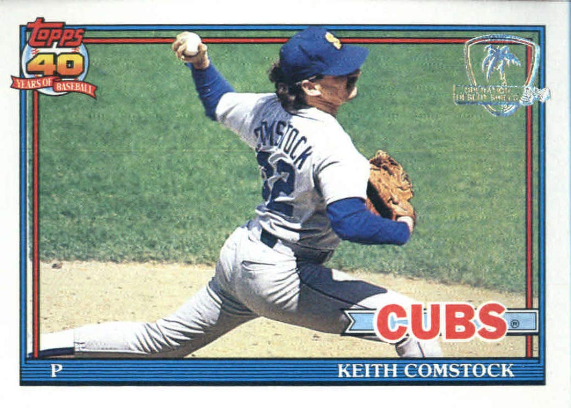 Amazon.com: 1991 Topps Desert Shield #337 Keith Comstock Seattle Mariners  Baseball Card : Collectibles & Fine Art