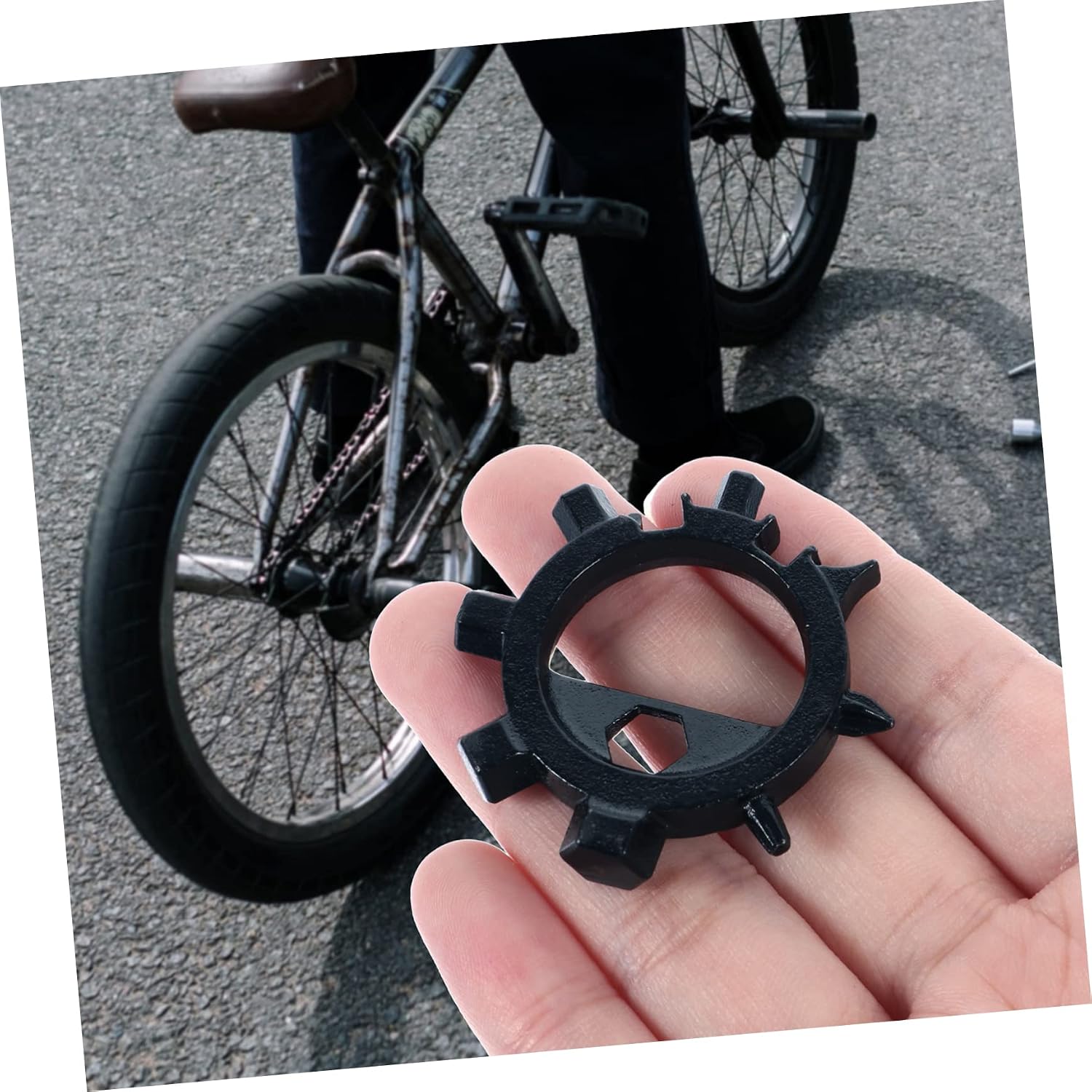 ARTIBETTER 6pcs Outdoor Adventure Kit Compact Bike Repair Tool Octopus Screwdriver
