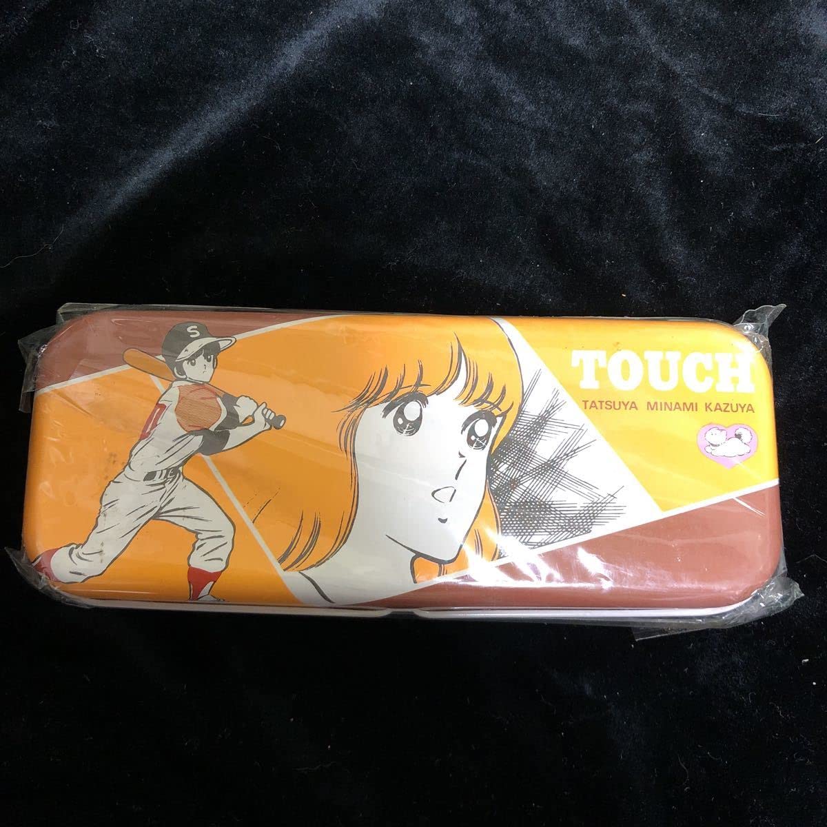 【入手困難】タッチ ブリキ製 筆箱 昭和アニメ ピンボール付き コレクターズ Amazon.co.jp: 5！当時物 筆箱 ショウワノート TOUCH タッチ缶ペン