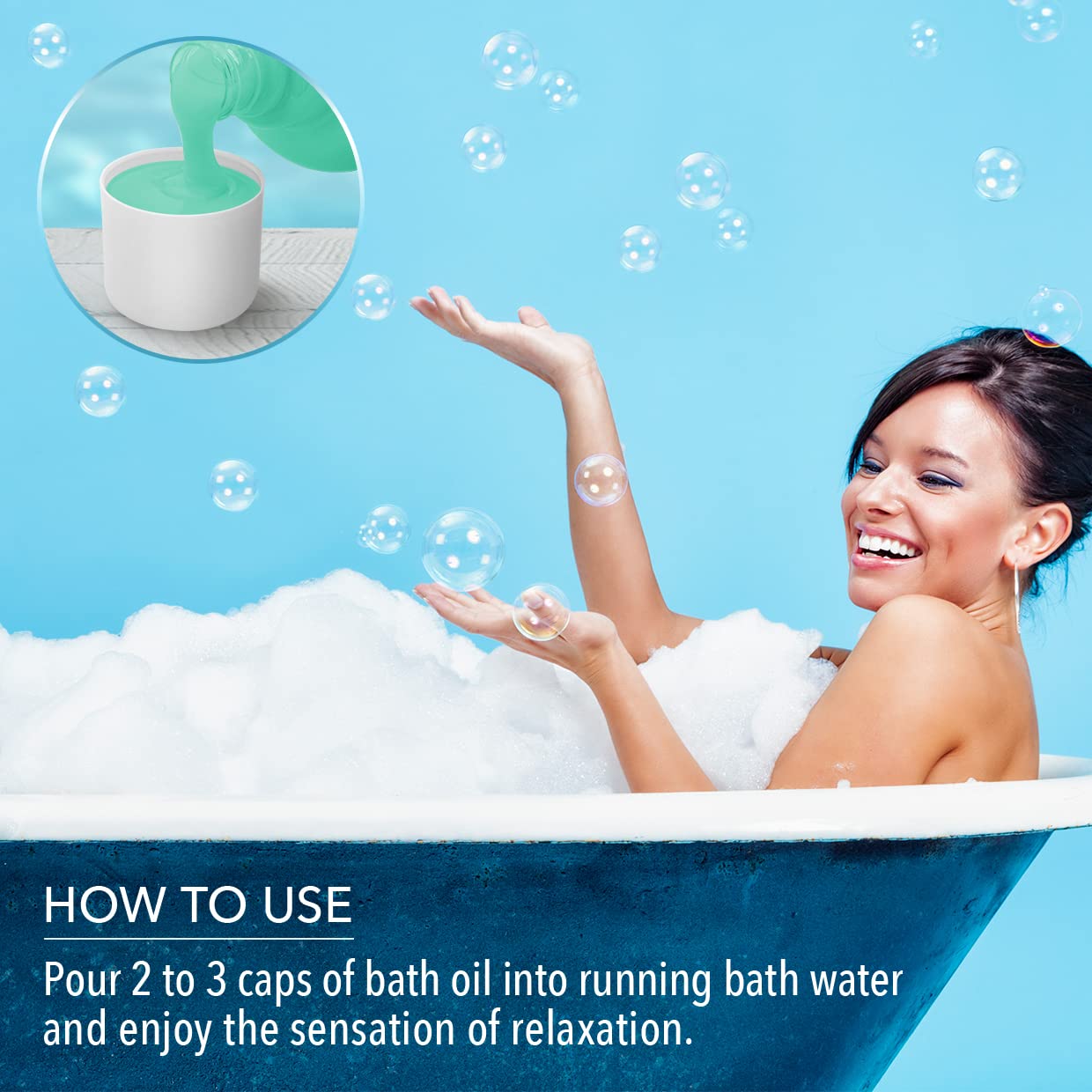 Bagno Schiuma con Olio Essenziale di Menta Piperita 1000ml - Cura del Corpo - Buon Dormire - Bellezza - Bagno - Cura del Corpo - Benessere - Relax - Aromaterapia - Bagnoschiuma - Bath foam Peppеrmint