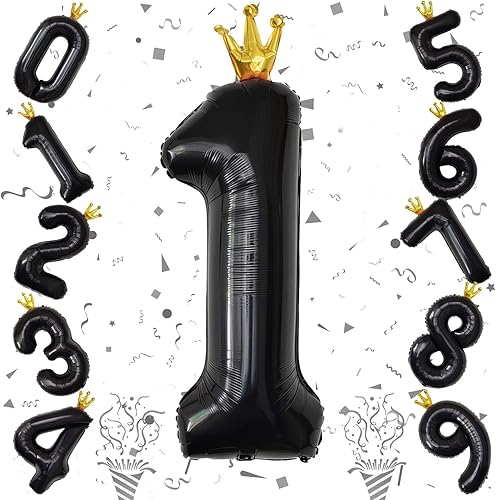 Vista 372 de Globos de 40 pulgadas, globo azul claro número 4, helio autoinflable de aluminio azul bebé para niños de 40 a 15 años, decoraciones de fiesta