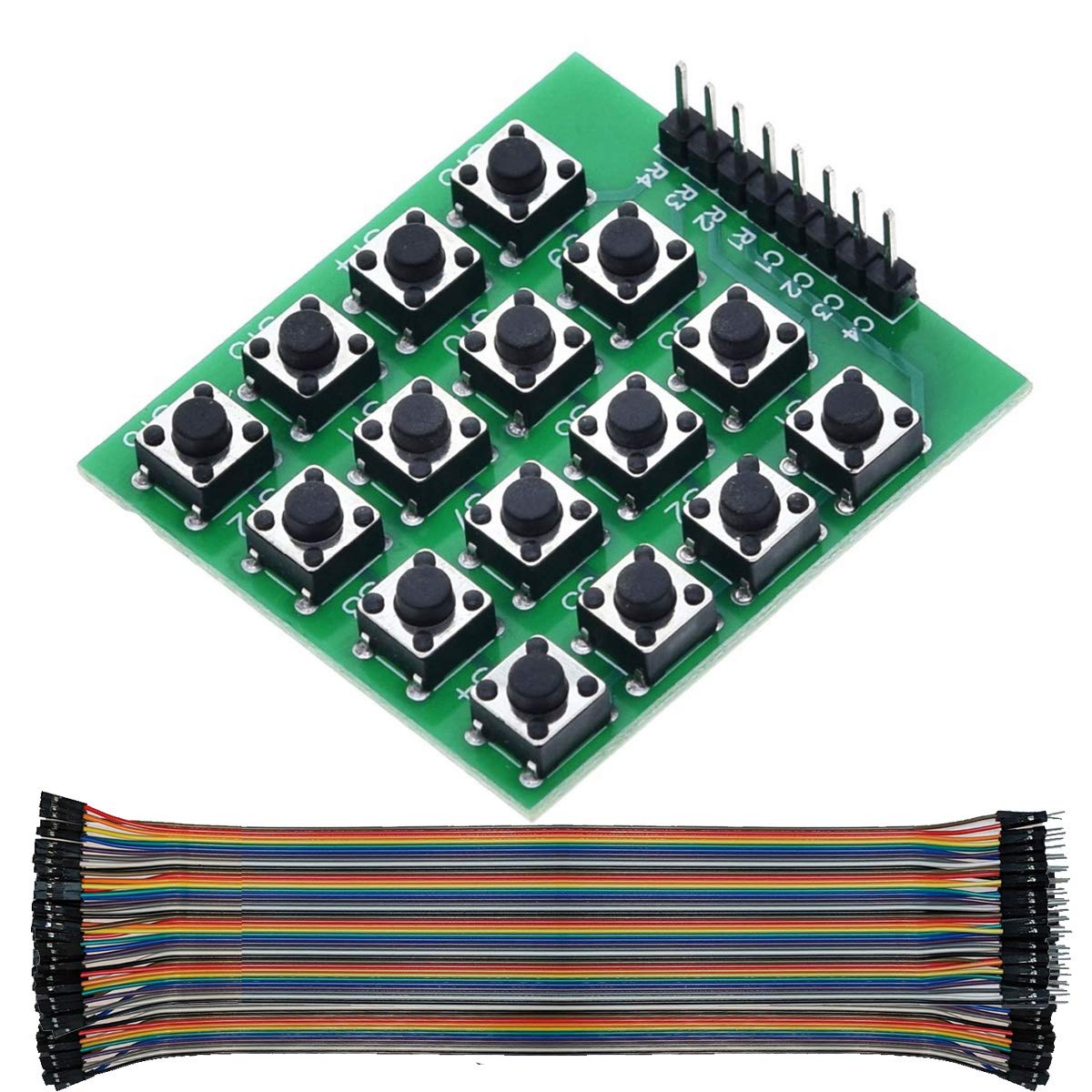 Youmile 5PACK Keypad Mcu Keyboard Module 4x4 Matrix 16 Keypad Keyboard ...