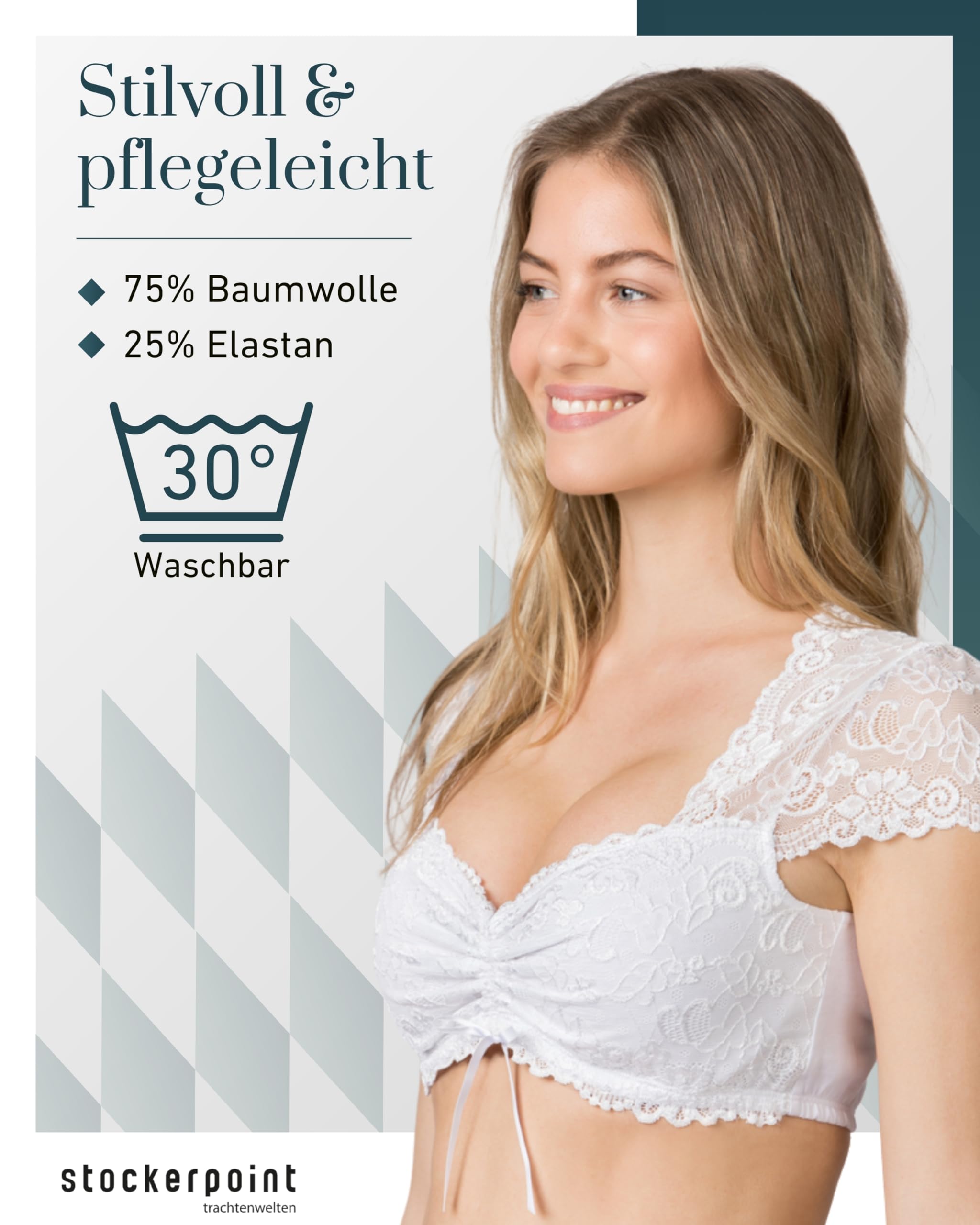 Stockerpoint Dirndlbluse Jasmin