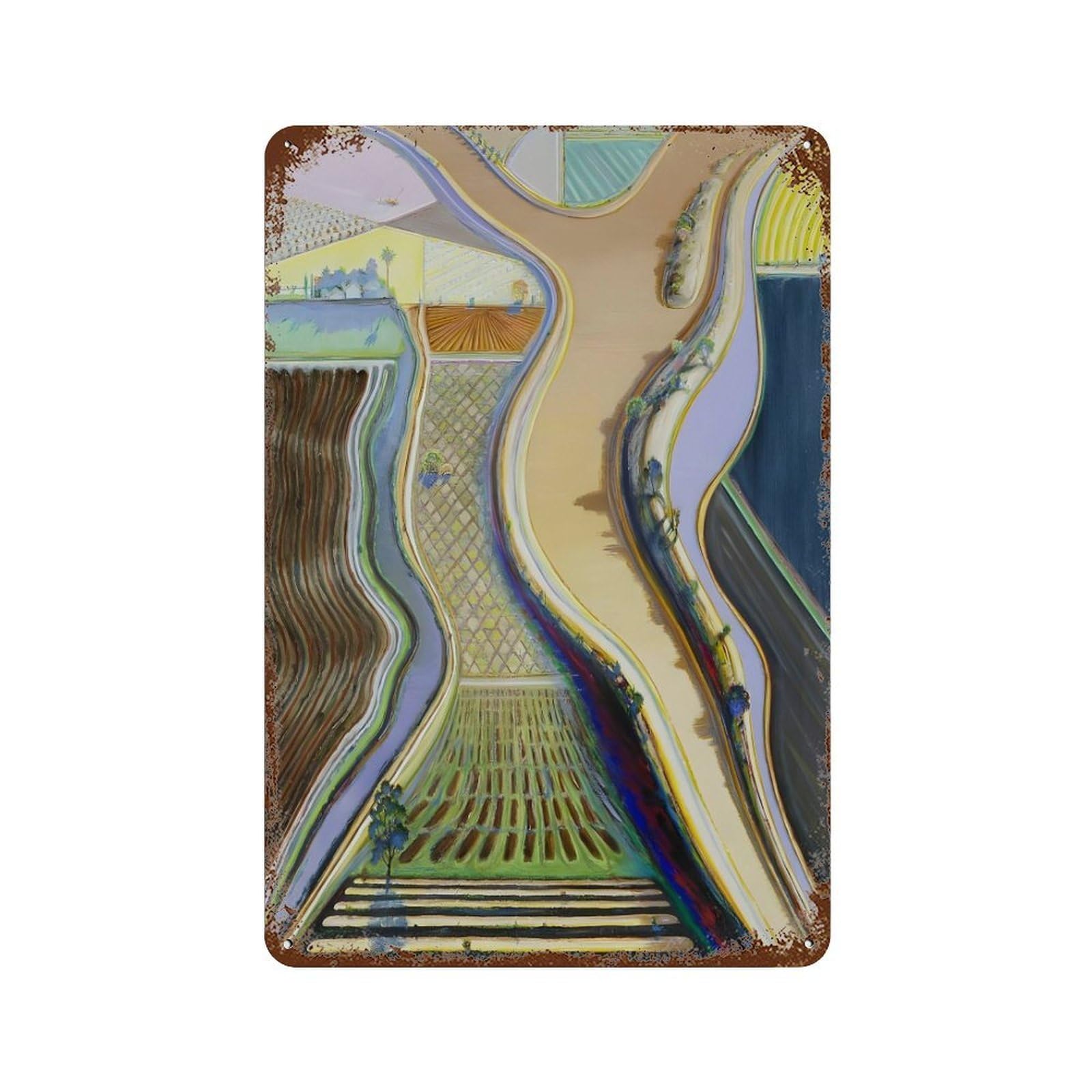 xiaoxiaoshen Wayne Thiebaud Pop (55) Wall Decor Art Metal Tin Poster Modern Home Decor Art Home Bar Shop Decorations Vintage Sign 30x20cm
