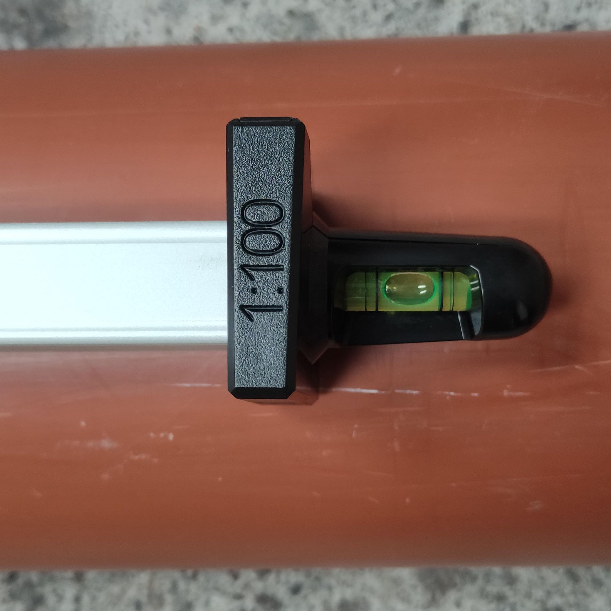 Metex PipeFall - Drainage Soil Pipe Gradient Measuring Tool - No Laser Needed, Silver - Image 3