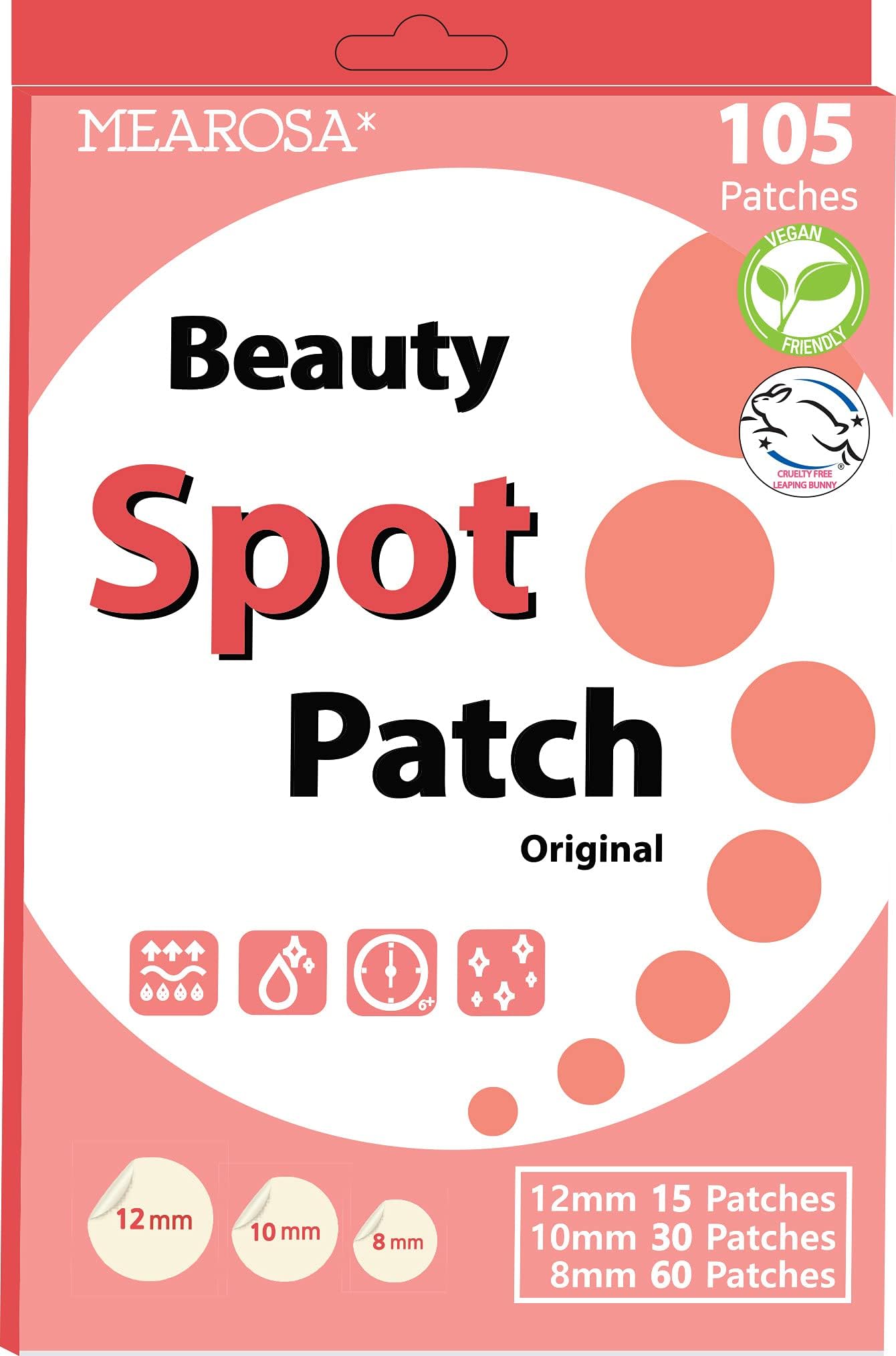 MEAROSA Beauty Acne Pimple Spot Patch 105 dots