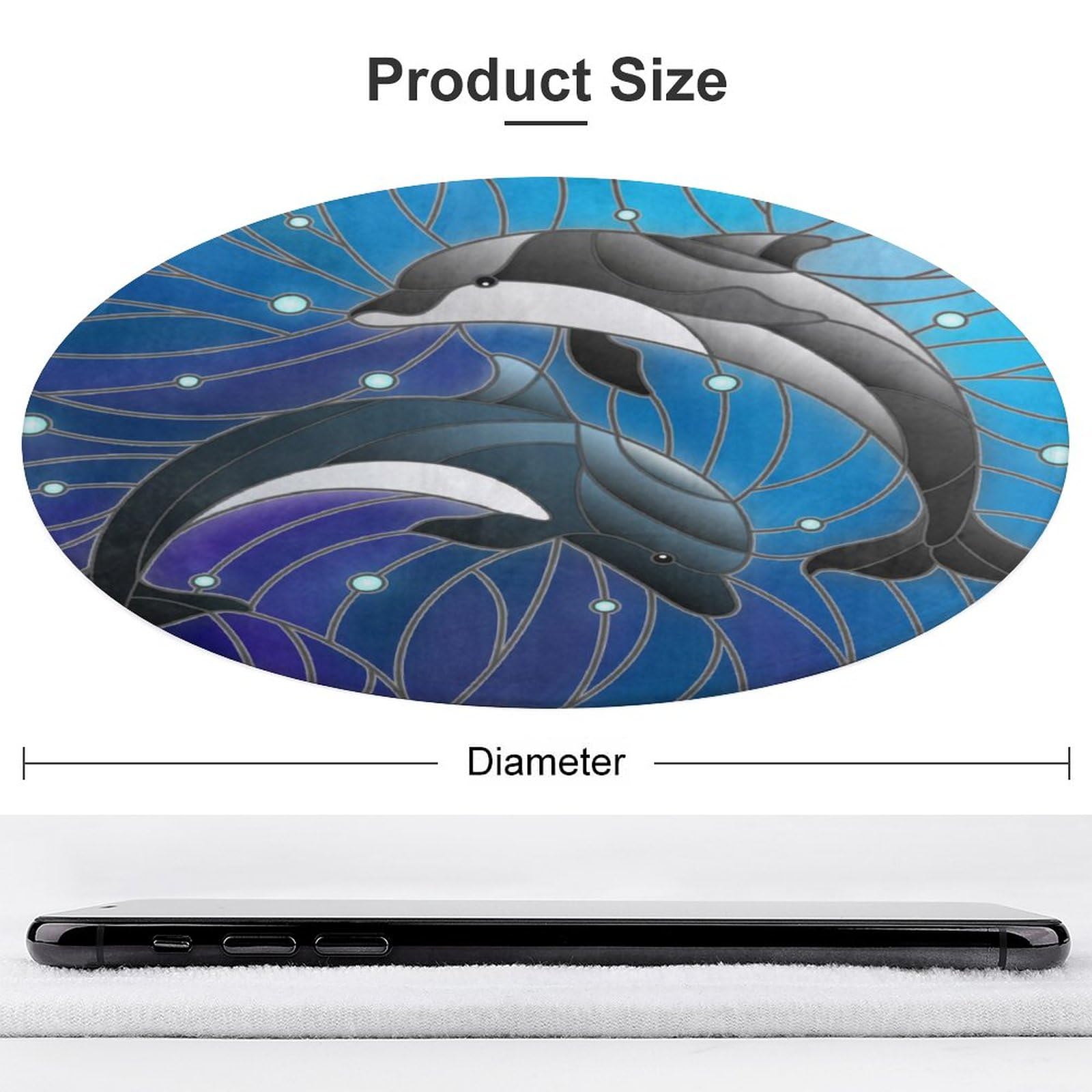 NAWFIVE Round Area Rugs 3Ft Pentagram Blood Red Circle Play Room Mat Non-Slip Magic Floor Mats Soft Absorbent Carpet Decor for Living Room Bedroom Kitchen: Style-3 90*90cm