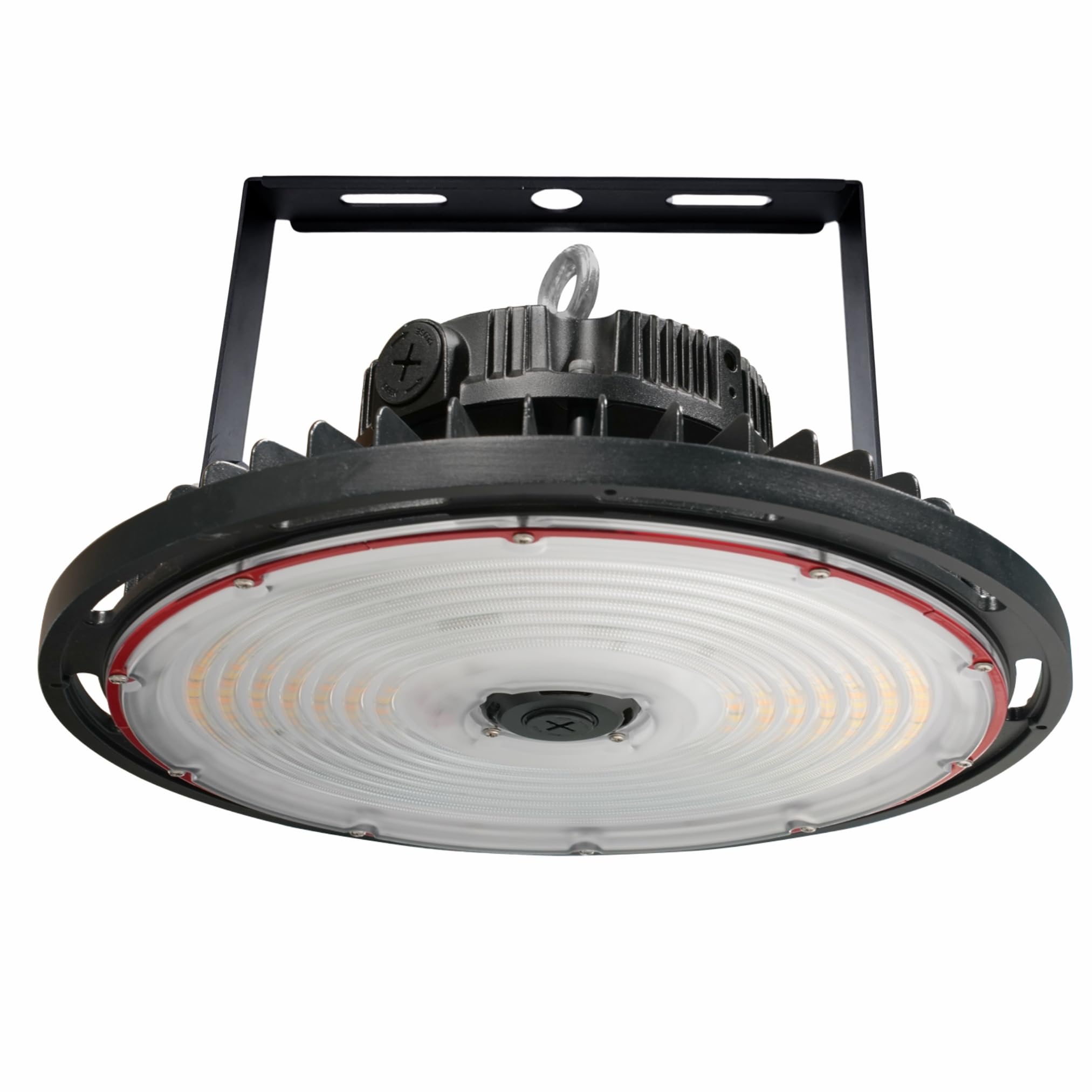 300W 240W 36000LM UFO High Bay LED Shop Light Dimmable CCT Adjustable HighBay Lights for Warehouse Factory Gym