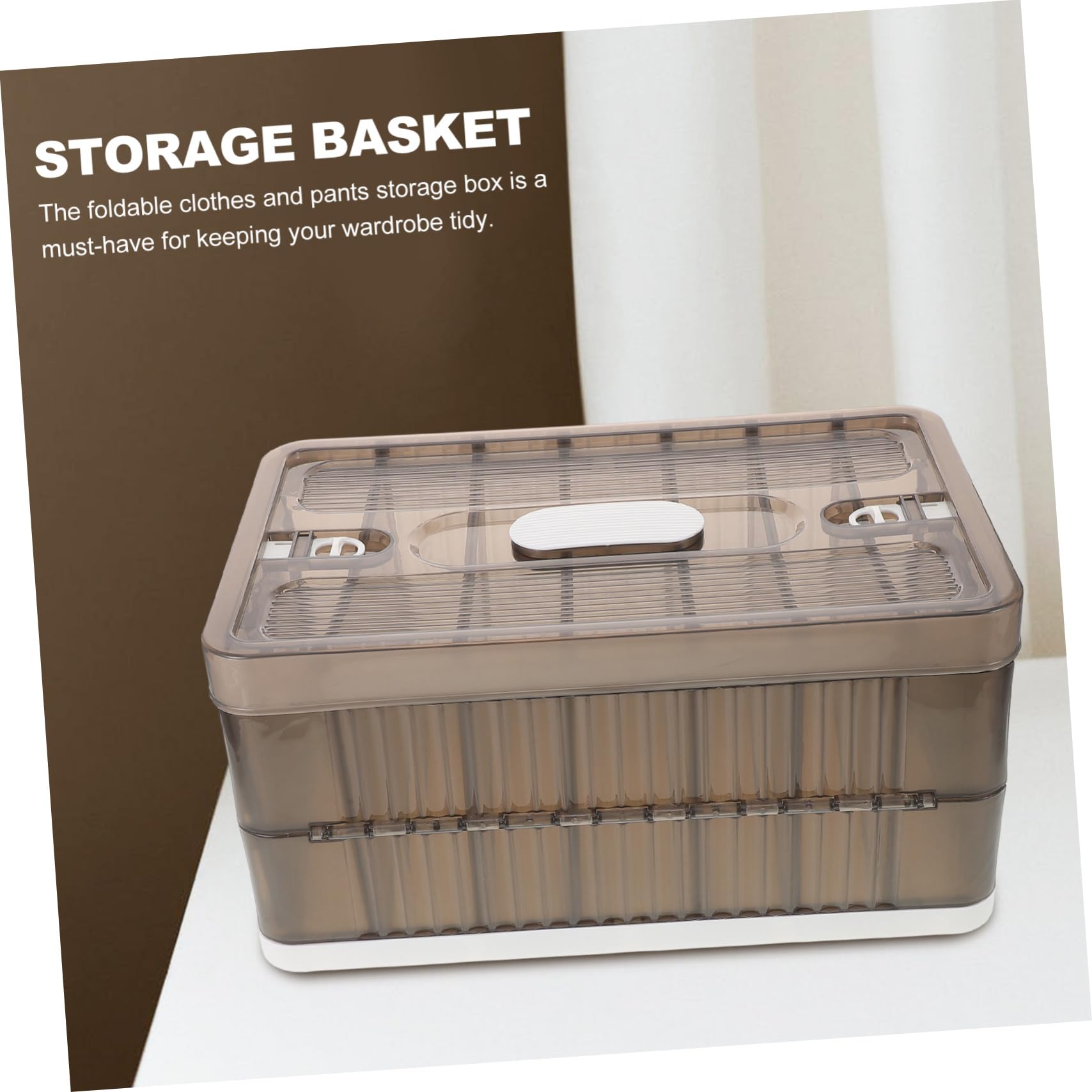 Cabilock Organizer Pieghevole Per Con Scomparti Portaoggetti Per Abbigliamento Per Camicie e Stoccaggio Versatile Per Camera e
