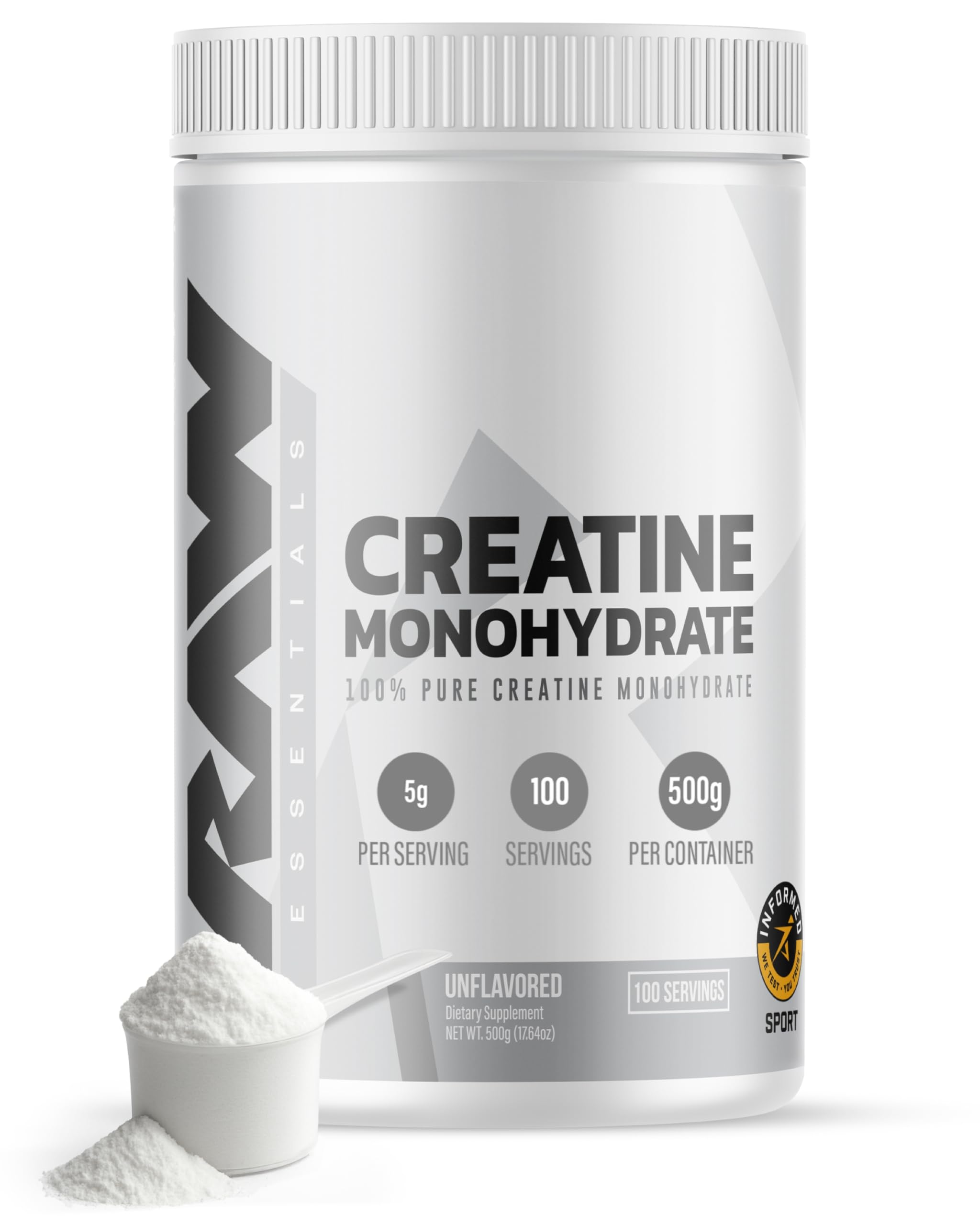Creatine Monohydrate Powder - 500g (100 Servings) | Ultra Micronized - View #9