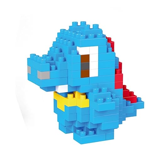 PIXOLAND New Super Cute Mini Building Blocks Dinosaur Sets Cute Micro Mini Animal Farm Building Bricks for Adults Micro Nano Bricks Perfect Party Favors for Teenagers. Denton 124 pcs P10252