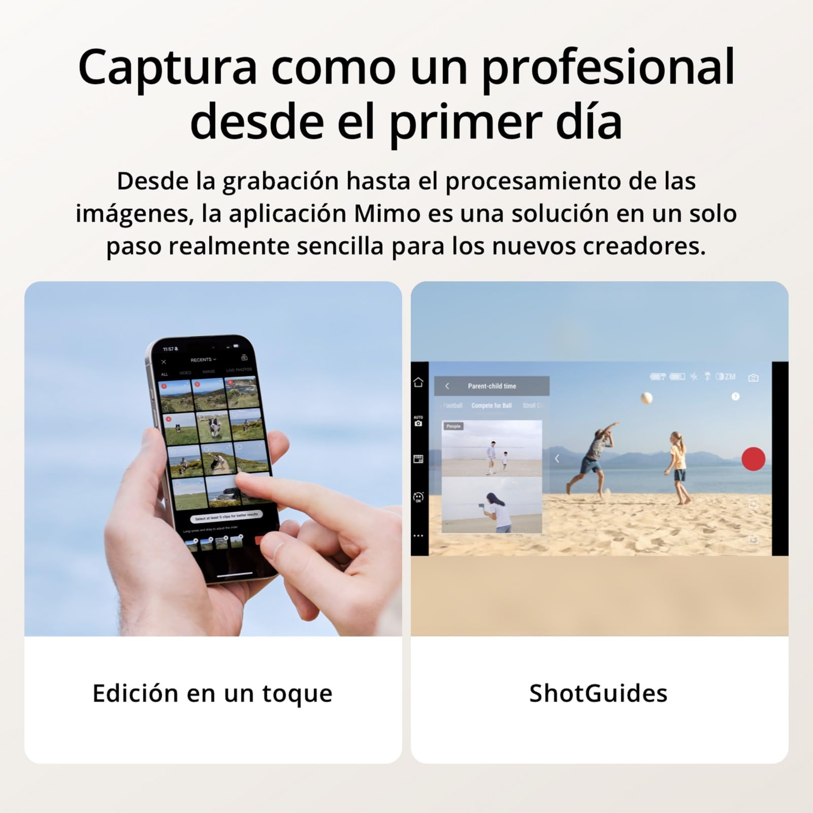 dji Osmo Mobile 7P Estabilizador para iPhone, Android, Seguimiento Nativo, Iluminación, Estabilizador para movil de 3 Ejes, Inicio rápido, Edición con un Toque, Brazo Extensible y trípode Integrados