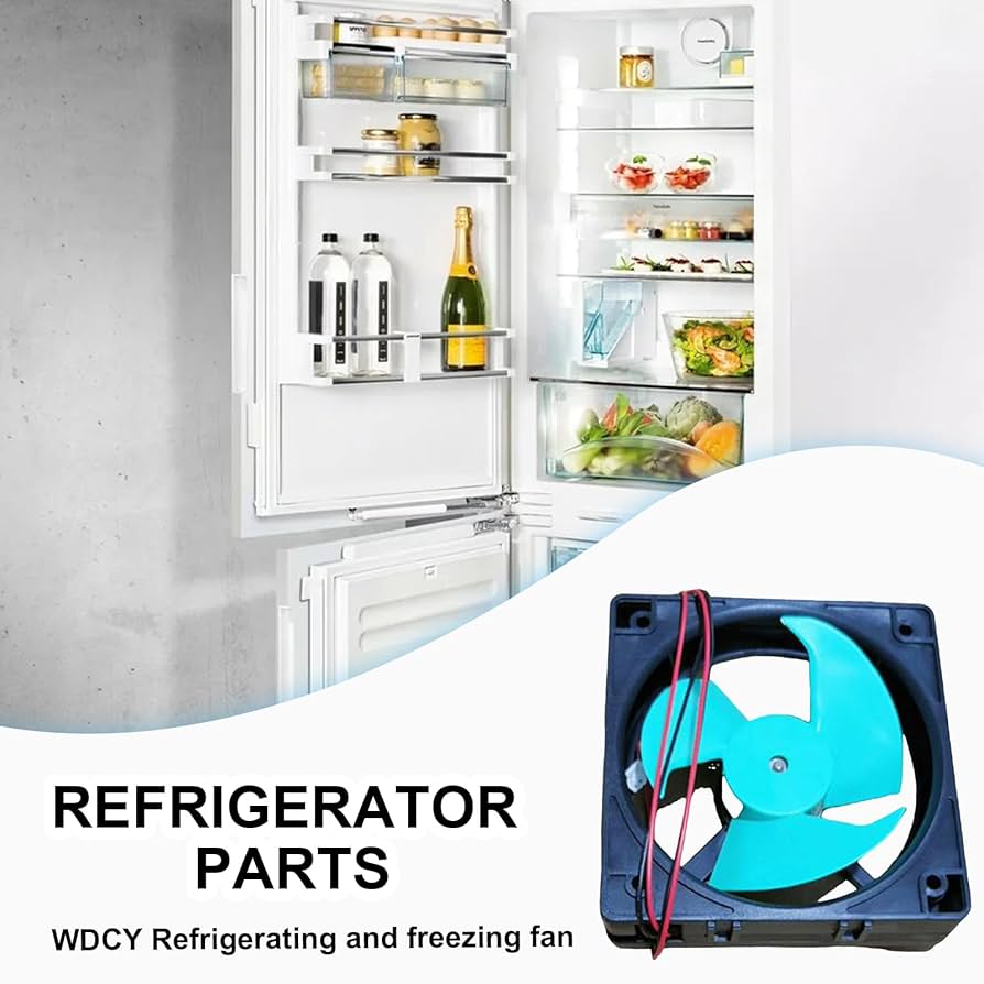 Amazon.co.jp: 蒸発器ファンモーター交換部品効率的な冷却ファン