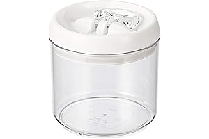 Felli Flip-Tite Acrylic 6" Round Food Canister - Affordable Kitchen Storage Solution