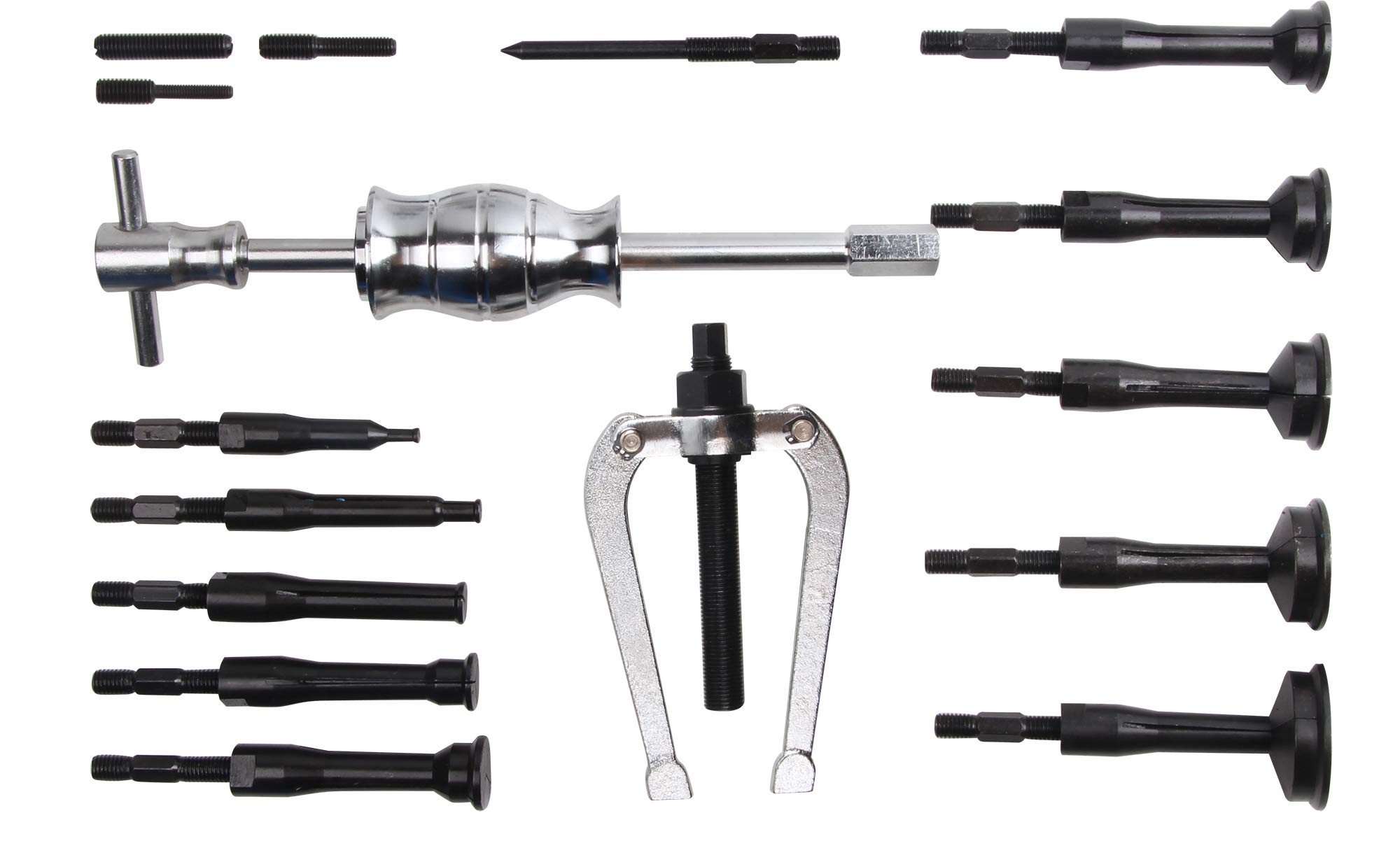 DASBET 14-delige Lager Trekker Set Lager Pulley Trekker Dopsleutel