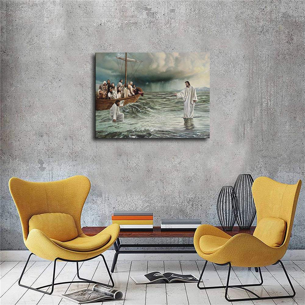 Christ Picture The Good Shepherd Jesus Christ With Lost Sheep By Greg Olsen  Painter Wall Art Poster Artworks Picture Frame Print Painting Canvas Gift  Decor Home 11x14i Lds Pictures Of Christ, image size:1000x1000