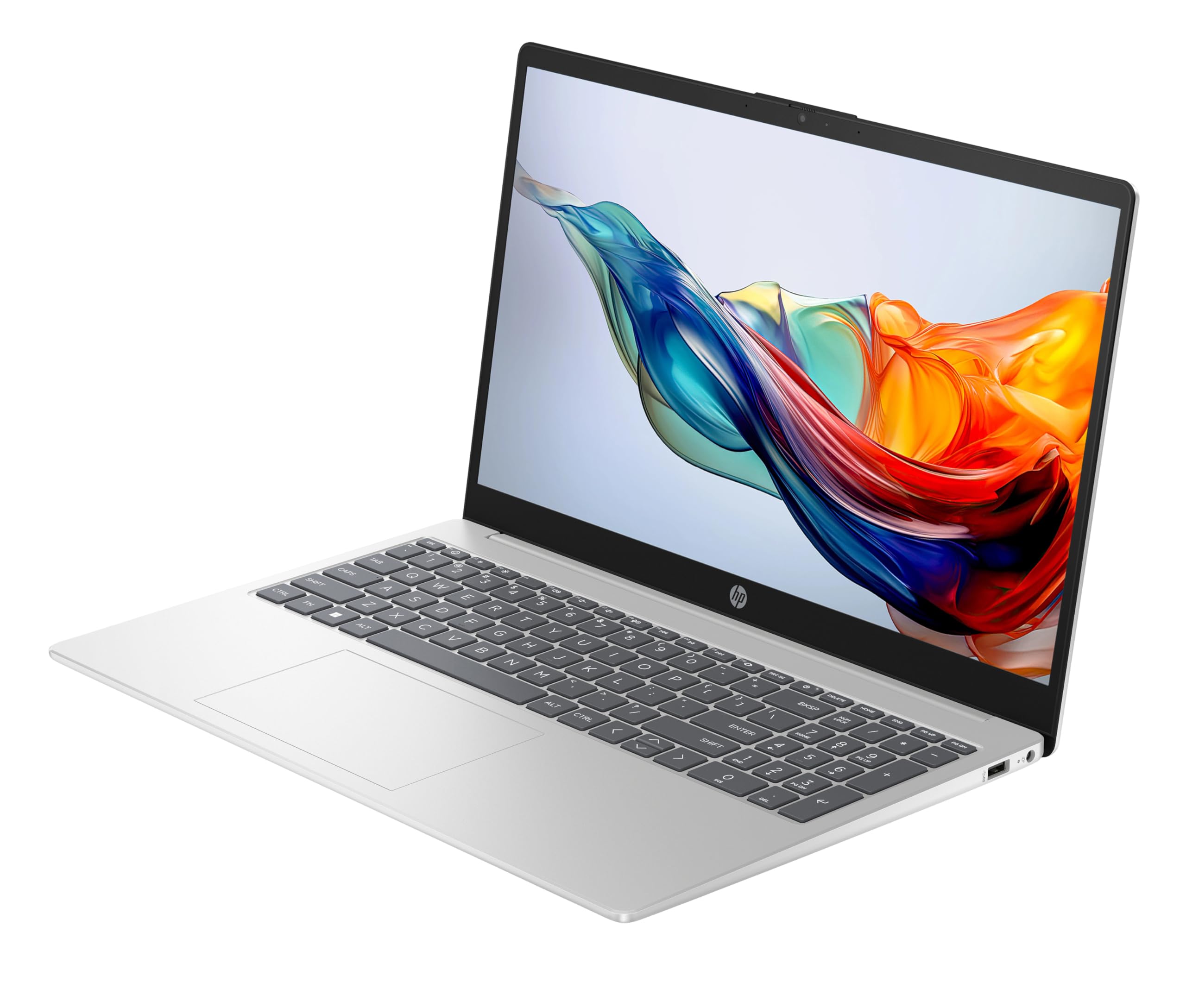 HP 15.6” Laptop | AMD Ryzen 5 7520U Processor | 16 GB RAM | 1 TB SSD | AMD Radeon Graphics | FHD Display | Up to 11.5 hrs battery | Dual Speakers | Windows 11 | Silver | 15-fc0002sa — view 13