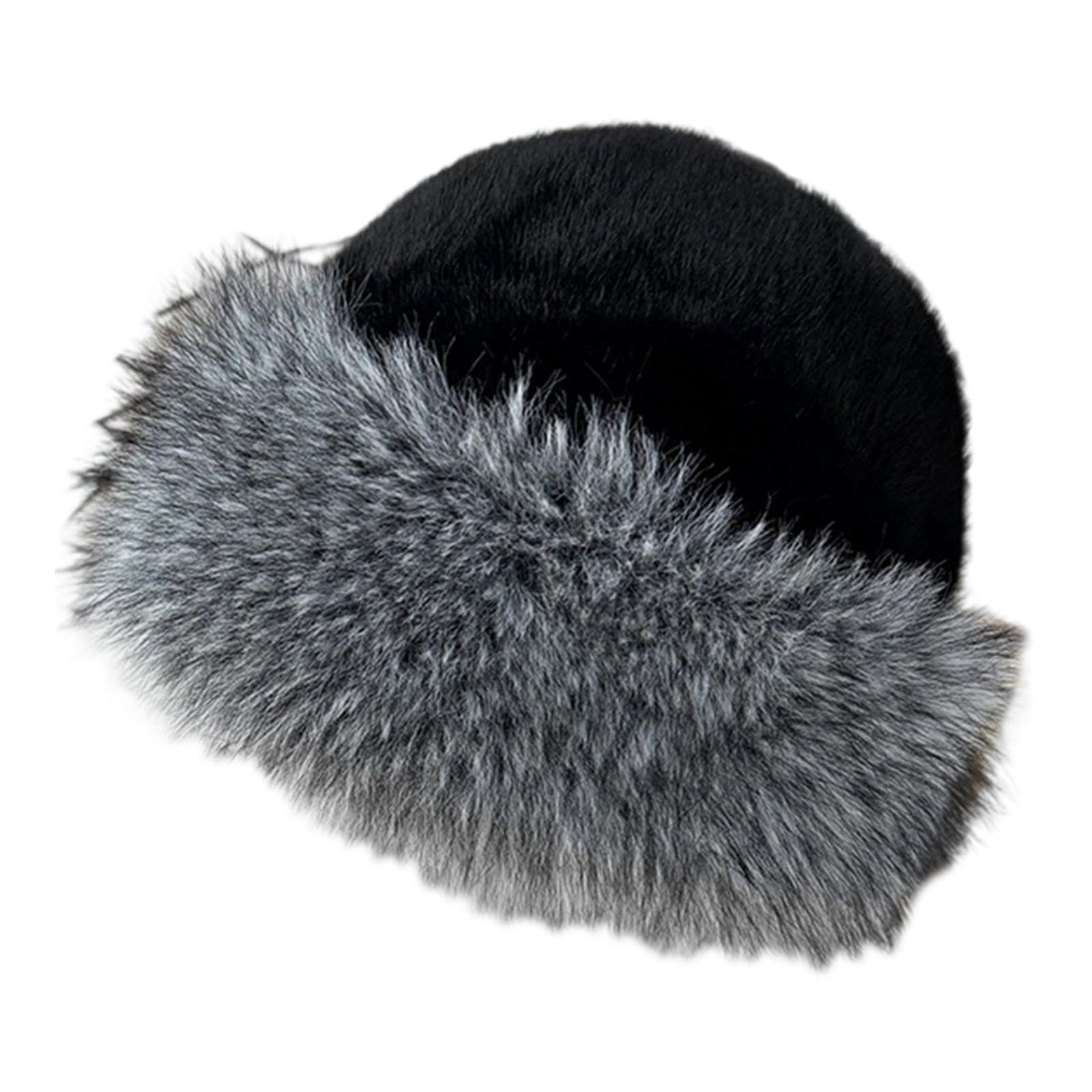 Meadawgs®Winter Bucket Hat Casual Fashion Female Warm Hat for Climbing Trips Shopping Black|Clothing, Shoes & Accessories|Womens Accessories|Hats-image-44