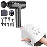 Massage Gun & Hand Massager with Heat and Compression for Arthritis and Carpal Tunnel
